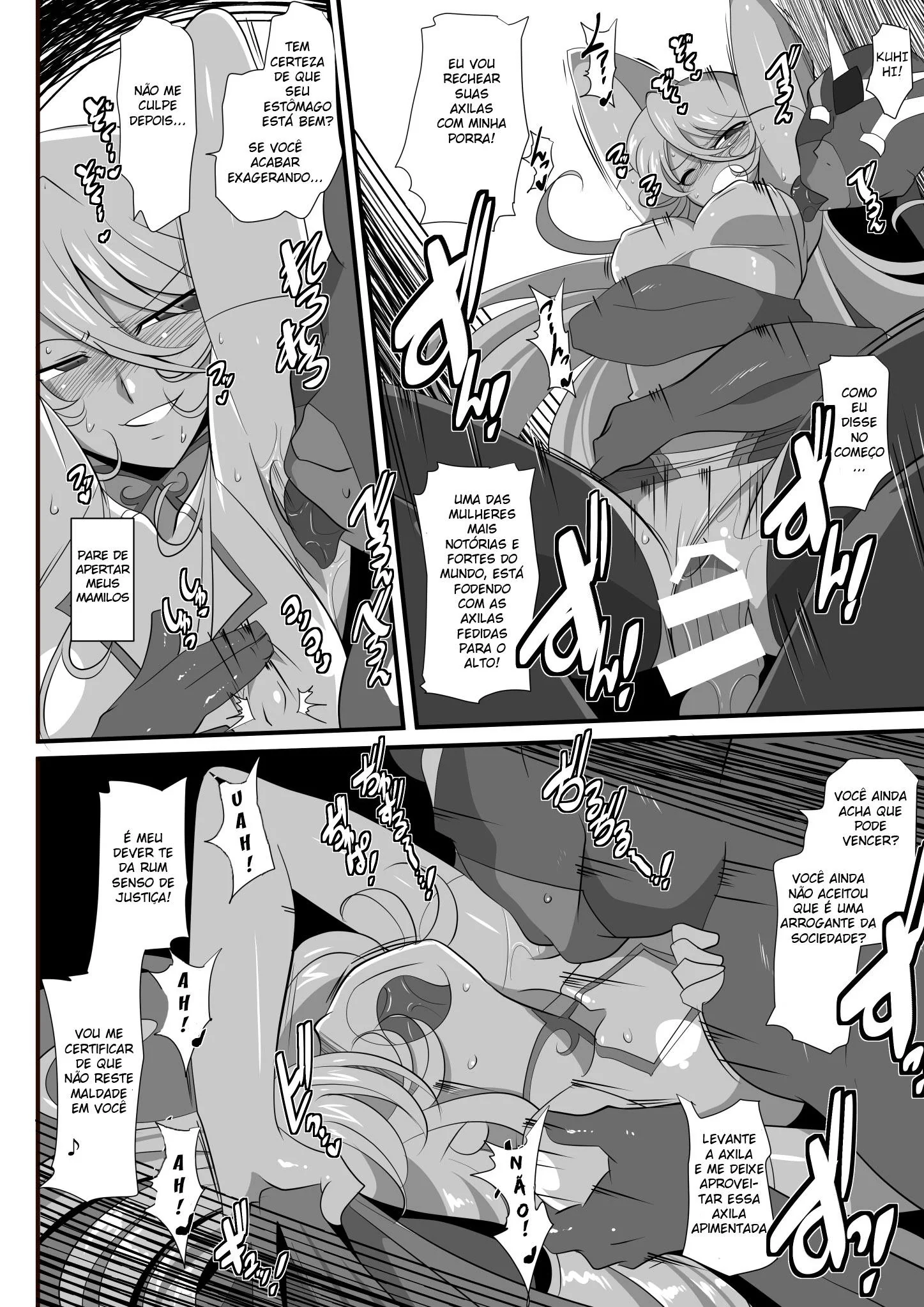 Anbarerl Executora Superior: Dando a Buceta para Caras Maduros em Hentai HQ