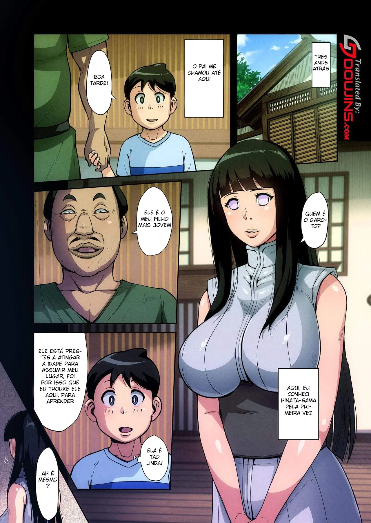 Hinata: A Última Esperança do Clã – Boruto Hentai HQ Brasileiro