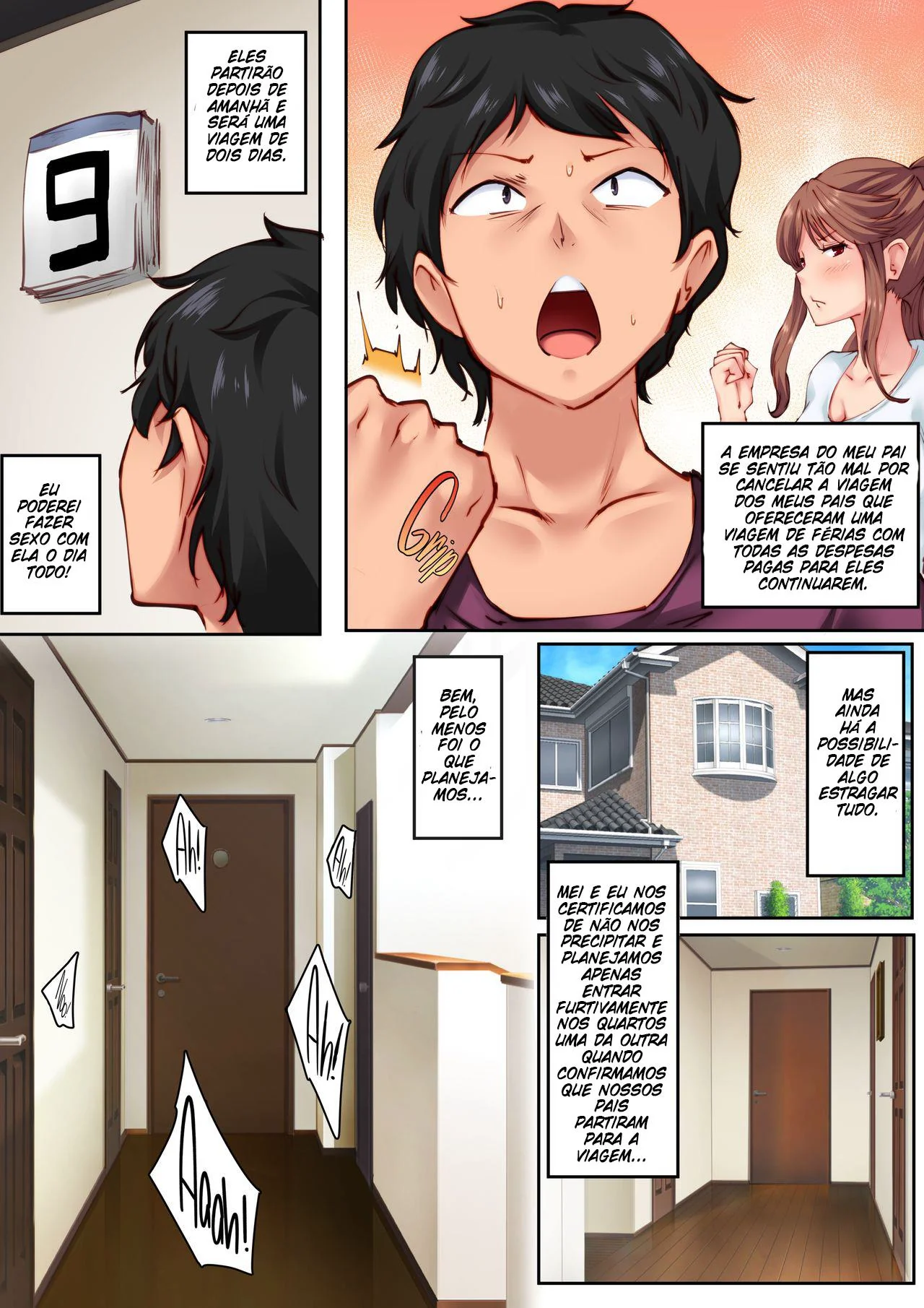 Amizade Colorida – Primeira Vez Quente e Selvagem em Hentai HQ Brasileiro