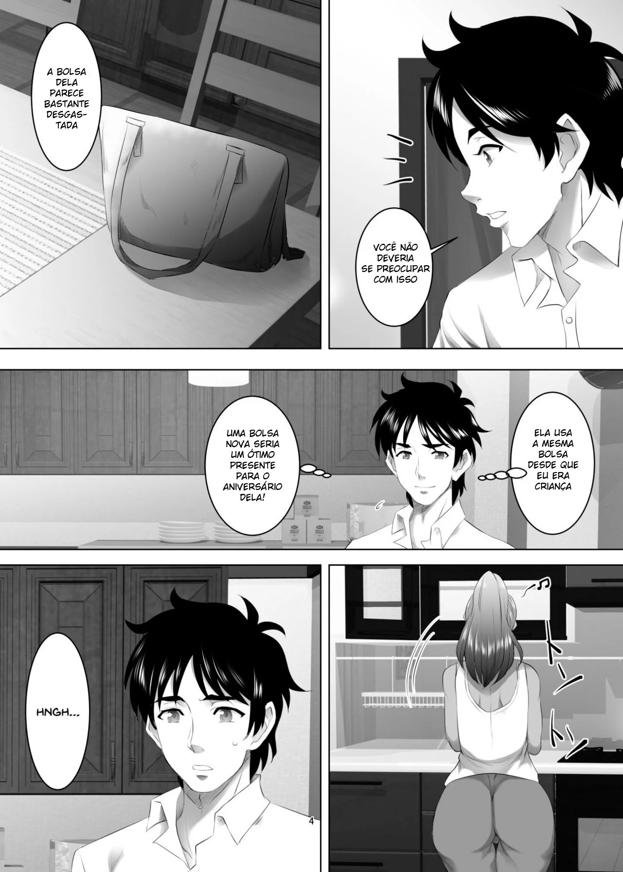 Mako Fode a Mãe do Colega em Hentai HQ Brasileiro