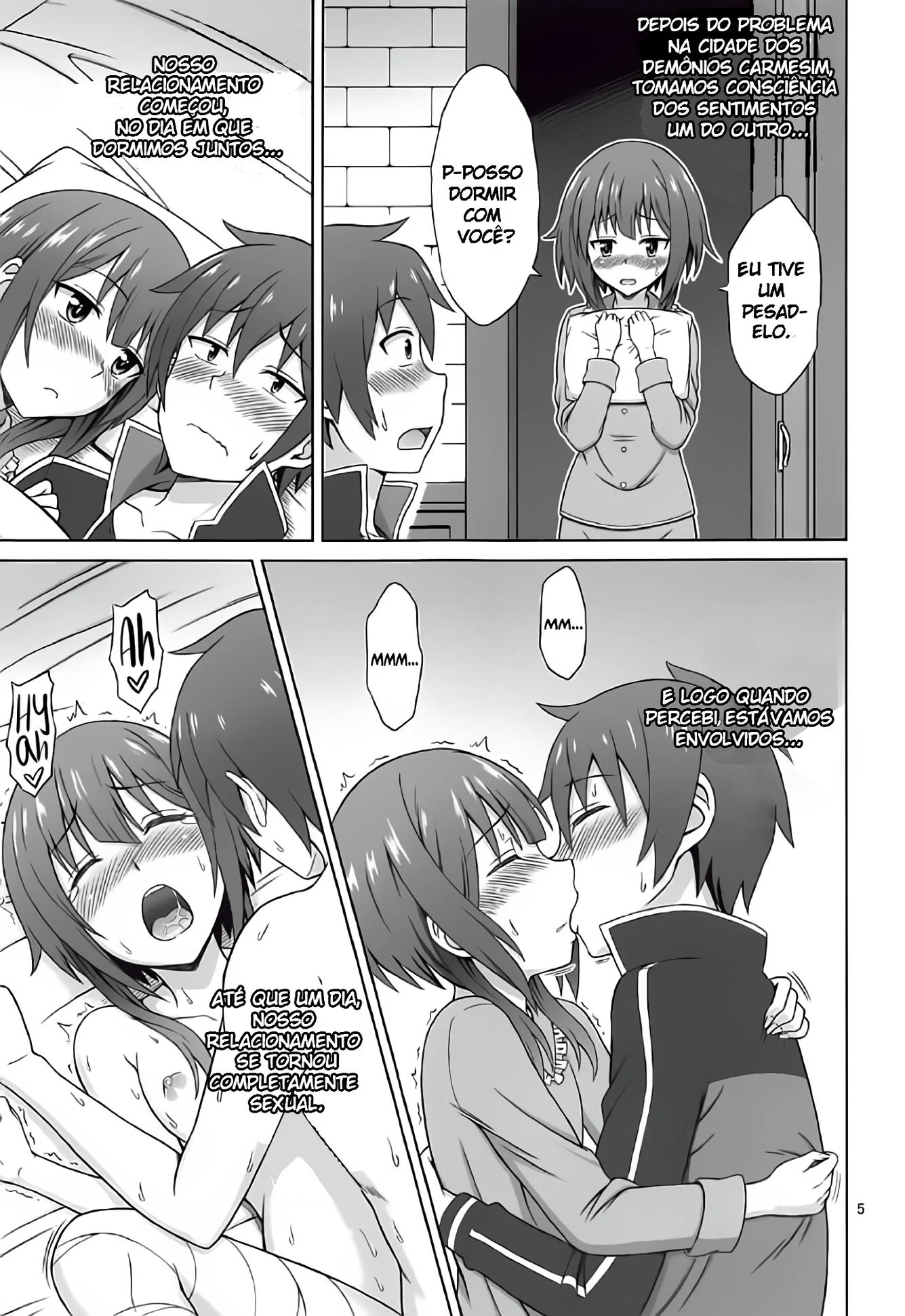 Colegial safada: A mãe piranha do Yuu em Hentai HQ Brasileiro