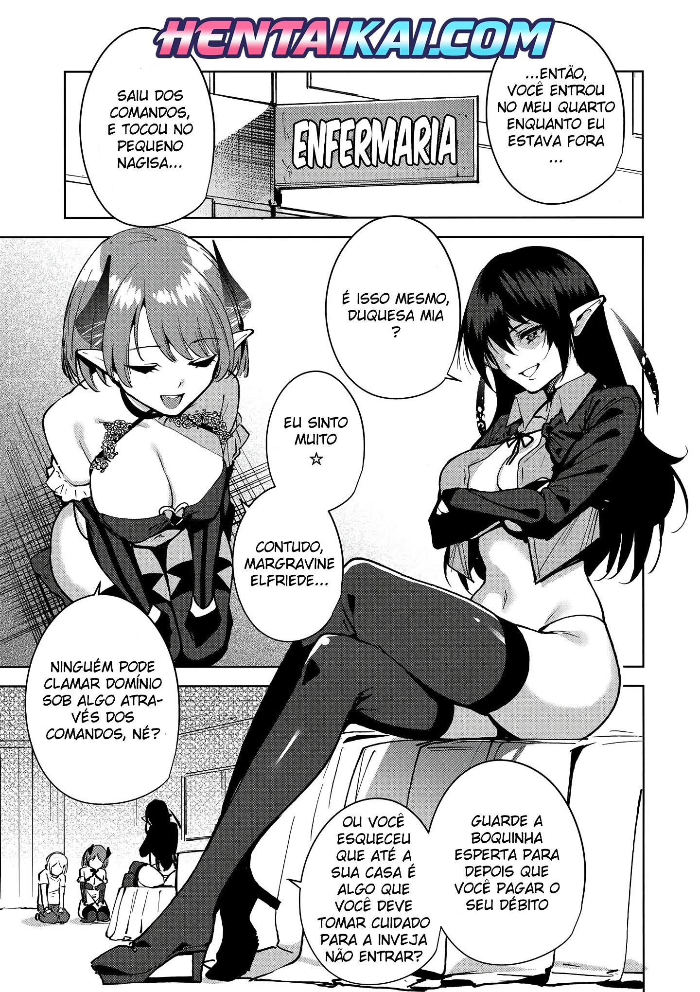 Commons no Ma 3 – Buceta em Chamas: A Vingança de Elfriede em Hentai Brasil
