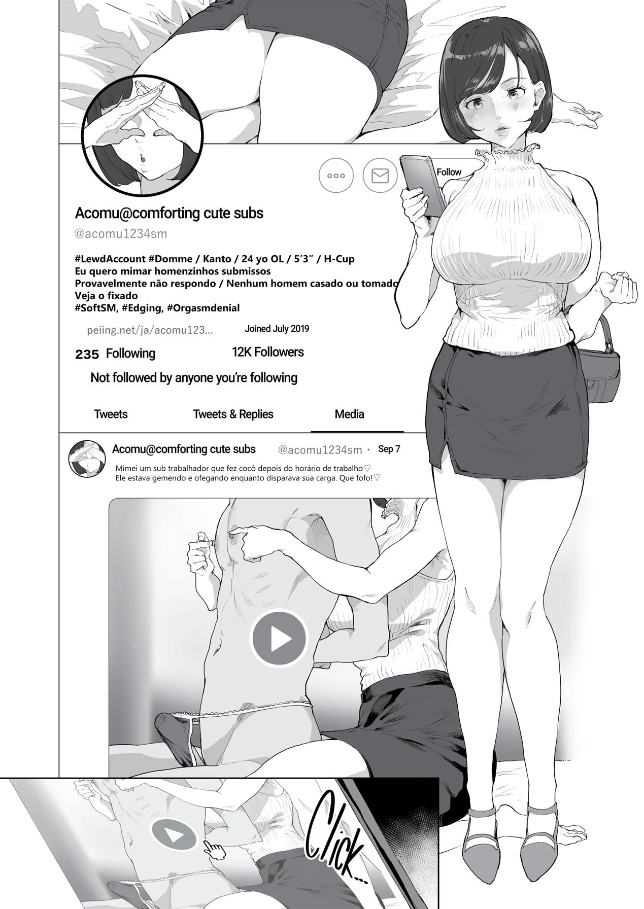 Bucetas Nerds: A Foda Lucrativa em Manga Hentai