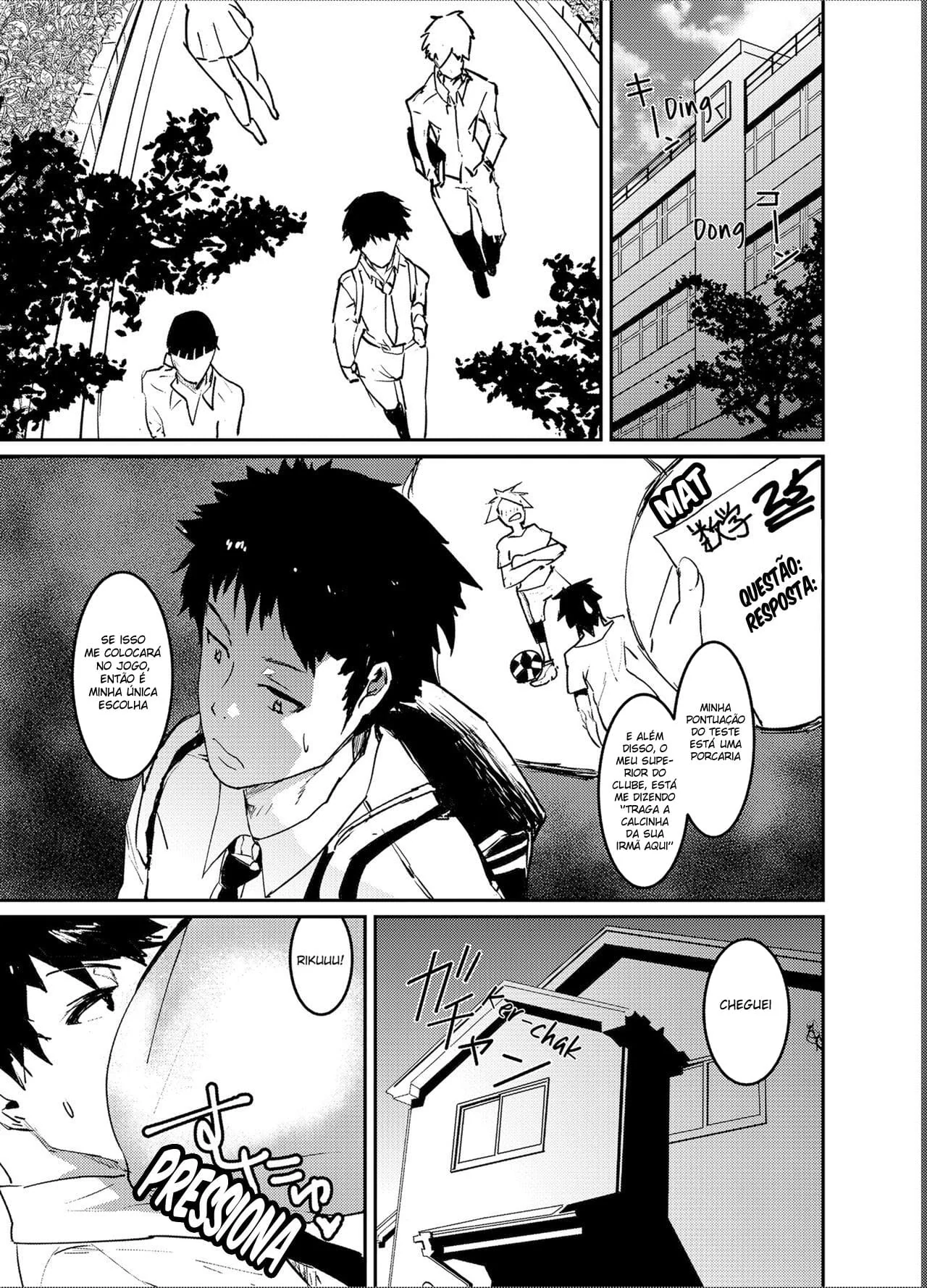 A Inocente Aina Descobre a Paixão de Ryoma por Buceta em HQ Brasileiro!