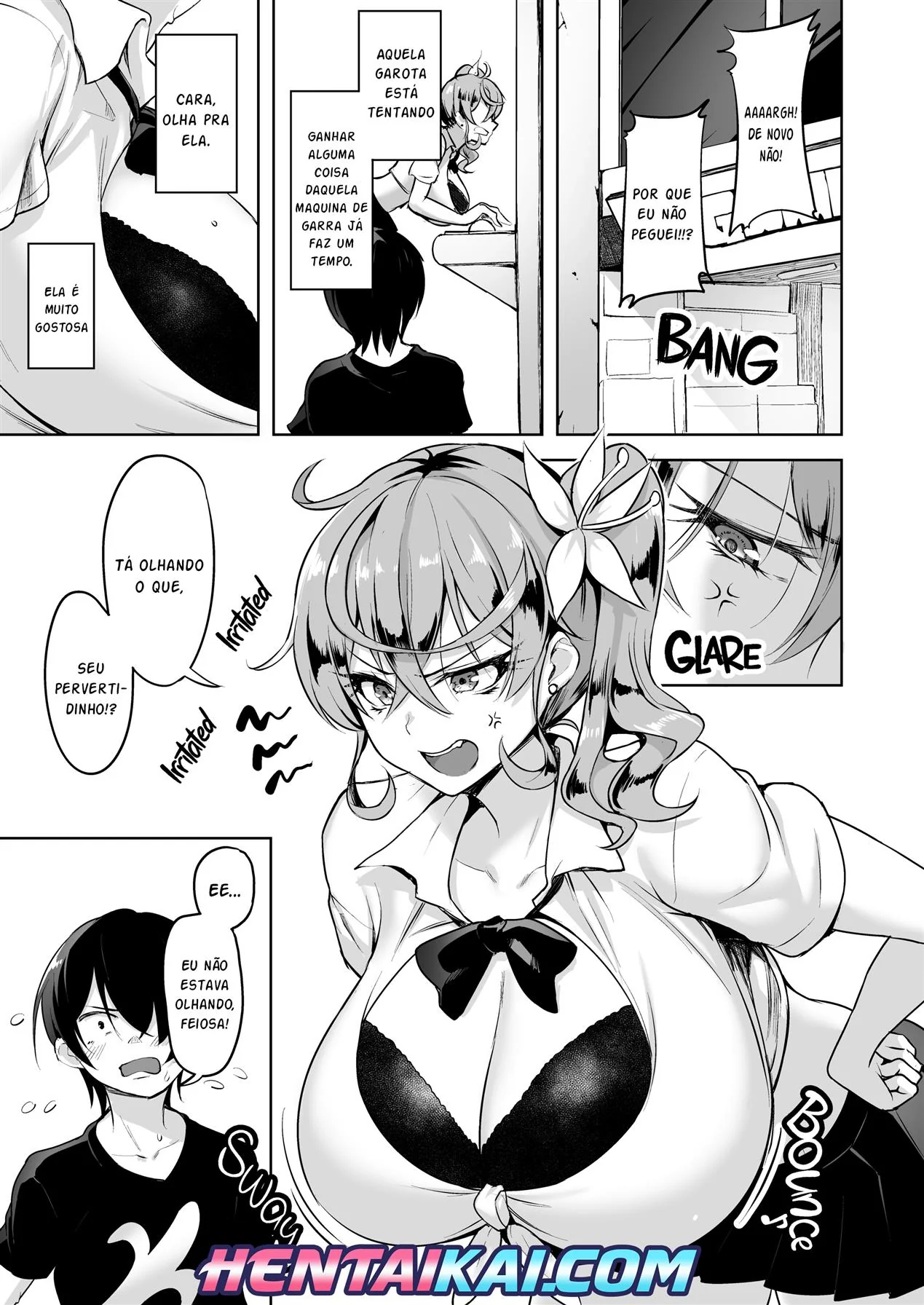 Pegando a Gyaru no Shopping Em Hentai Completo