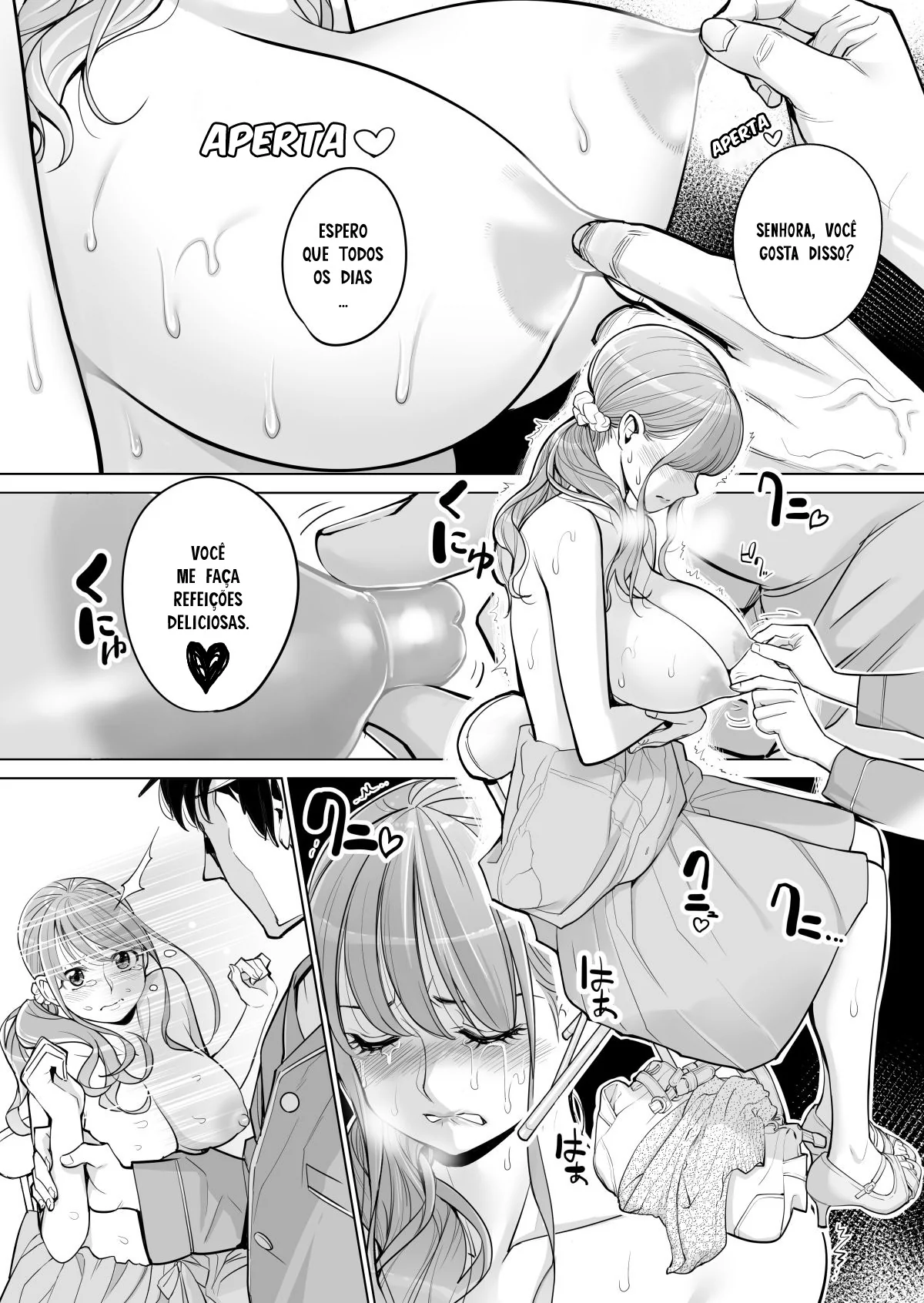 Estudante Piranha Fode com Professor Dotado em Hentai HQ Brasileiro