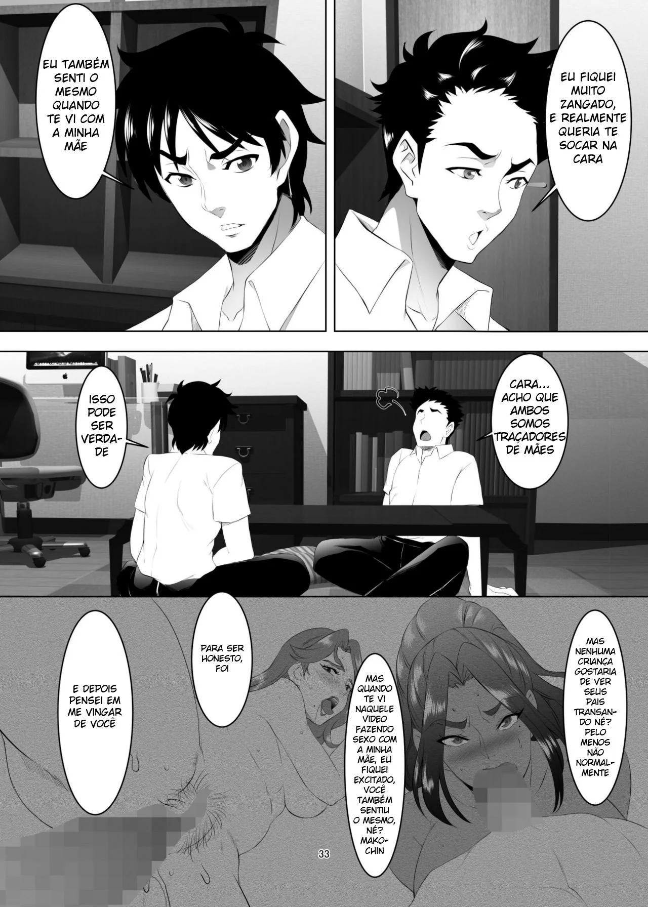 Takizawa e Mido: A Disputa Pela Grana Fácil em Hentai Yaoi HQ Brasileiro
