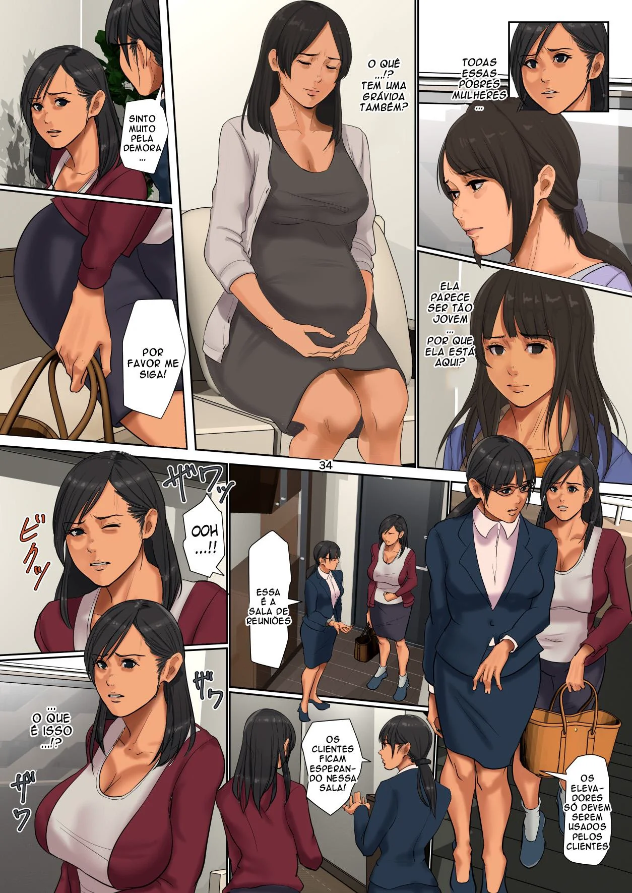Repórter Novato se Entrega aos Encantos do Musculoso Sayama em um Yaoi Hentai Intenso – Em HQ Brasileiro