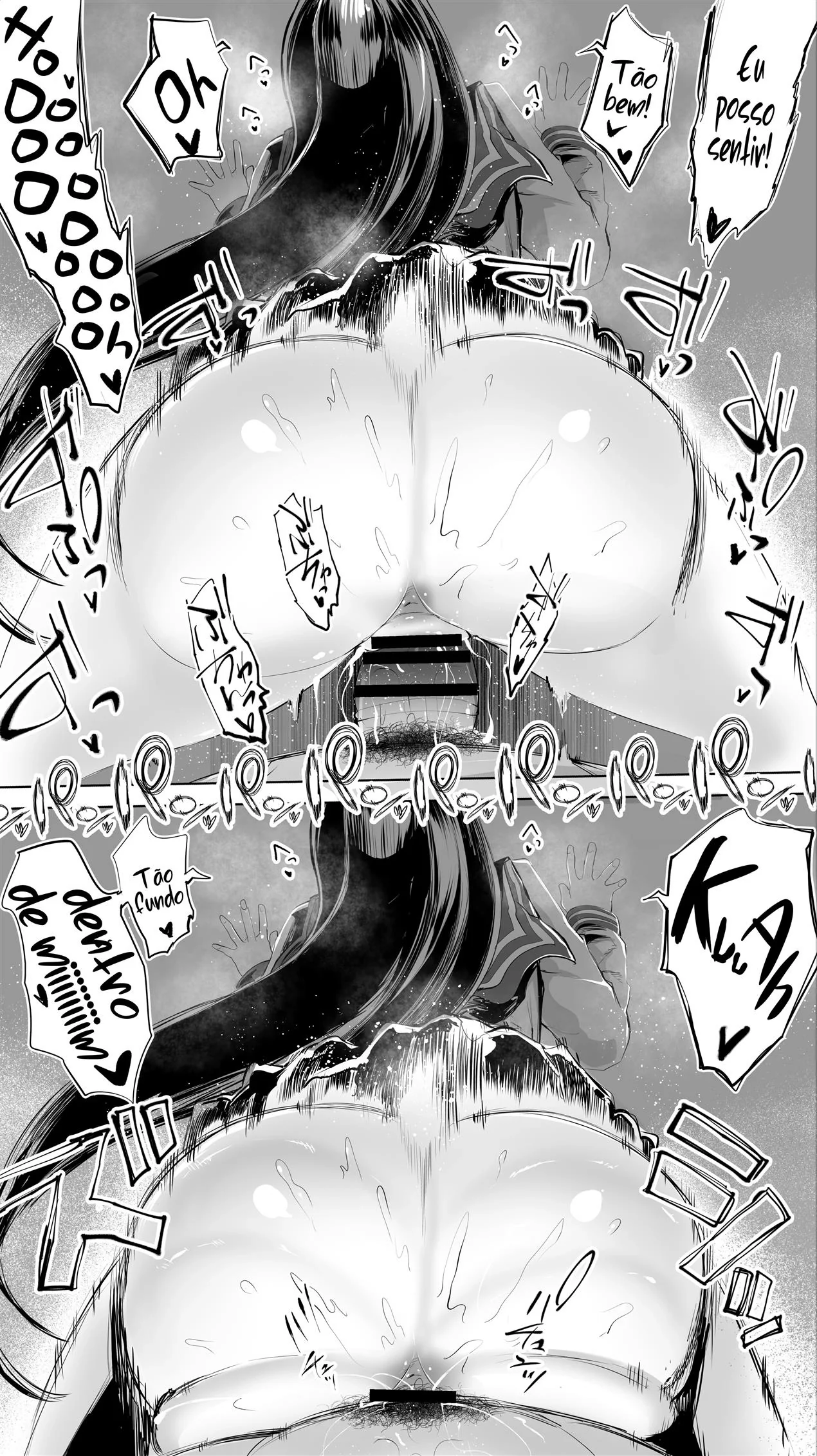 Sessão de Estudos Pervertidos Com Minha Irmã Mais Velha – Hentai HQ Brasileiro