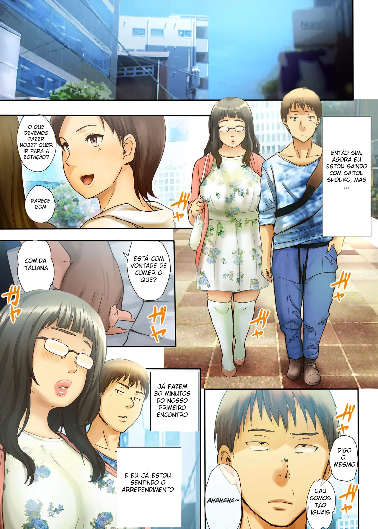 A Piranha Feia que Surpreende: Takumi-san e Shouko em Encontro às Cegas!” em Hentai HQ