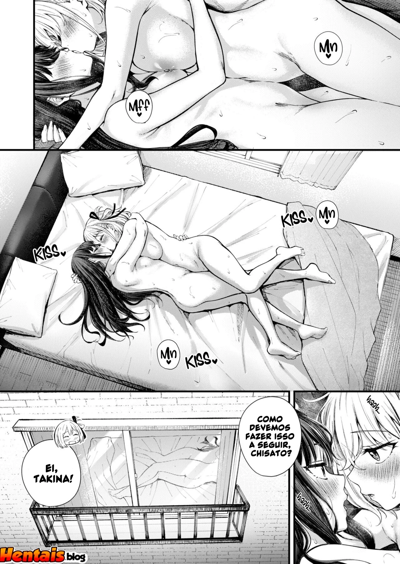 Férias de Putaria: Duas Amigas Devassas se Deliciam na Buceta da Outra em Pornô hentai