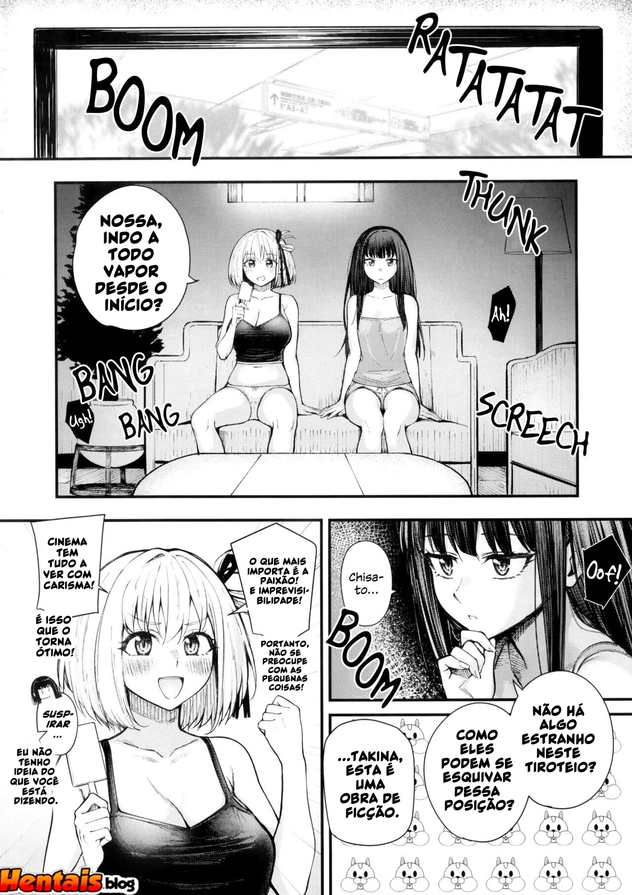 F&eacute;rias de Putaria: Duas Amigas Devassas se Deliciam na Buceta da Outra em Porn&ocirc; hentai