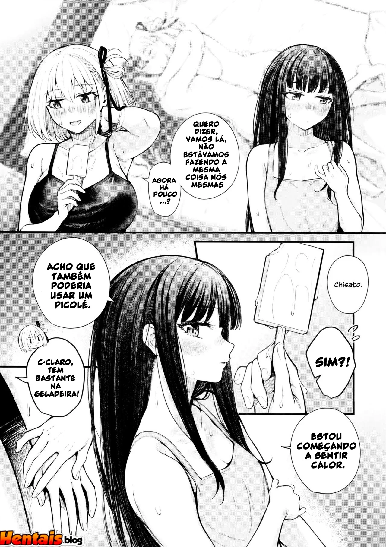 F&eacute;rias de Putaria: Duas Amigas Devassas se Deliciam na Buceta da Outra em Porn&ocirc; hentai