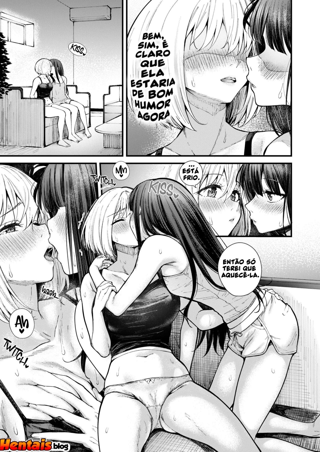 F&eacute;rias de Putaria: Duas Amigas Devassas se Deliciam na Buceta da Outra em Porn&ocirc; hentai