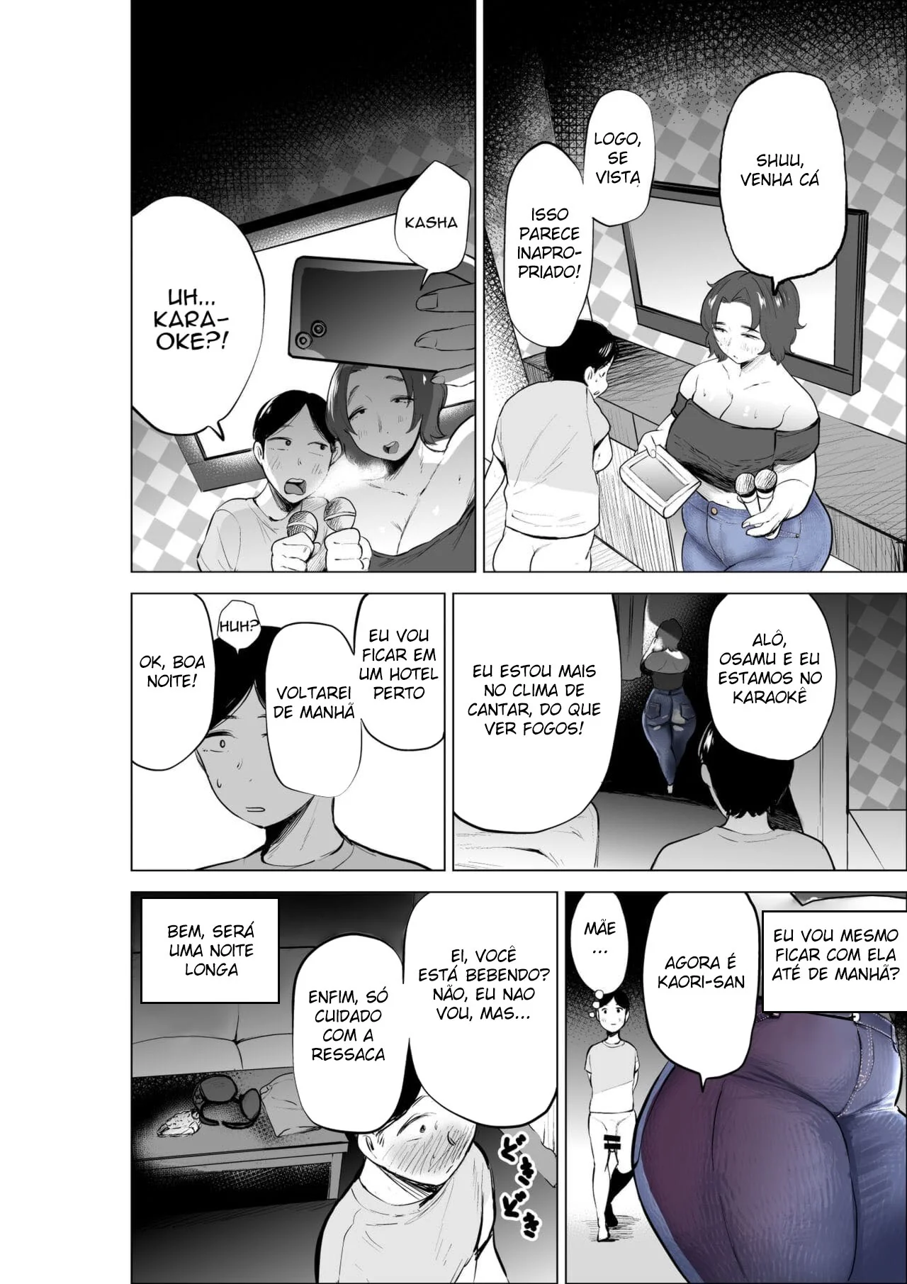 Piranha das Calças Jeans: Yumi Oyama Realizando os Desejos de Shuu Em Hentai HQ Brasileiro