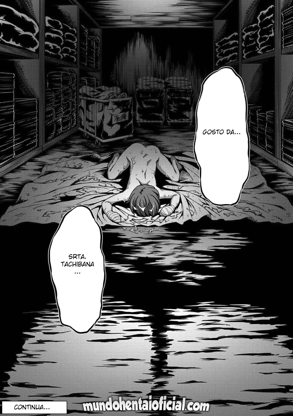A Enfermeira Piranha alivia a Dor nas Bolas do Paciente com sua Buceta Molhada” em hentai HQ