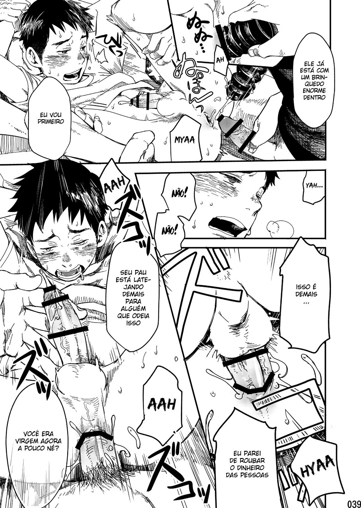 Amizade Colorida – Primeira Vez Quente e Selvagem em Hentai HQ Brasileiro