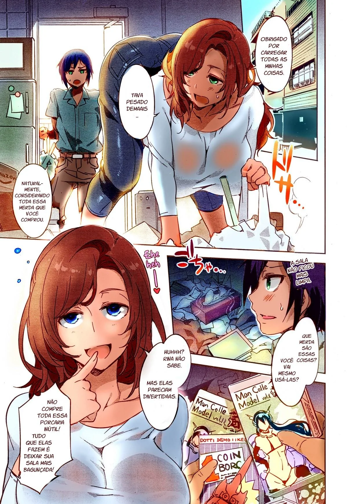 Hirose-Sensei Enrabado pelos Seus Alunos Safados