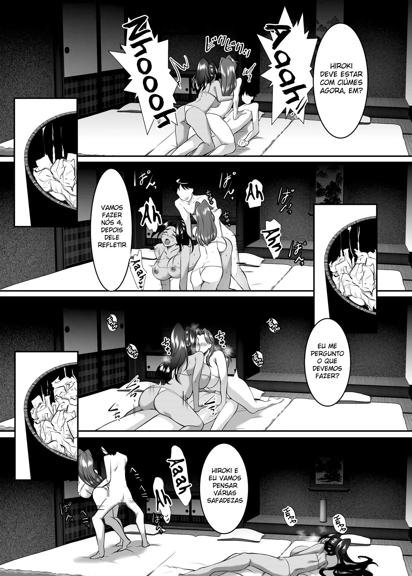 Linda se entrega à pica e ao tesão em Hentai HQ