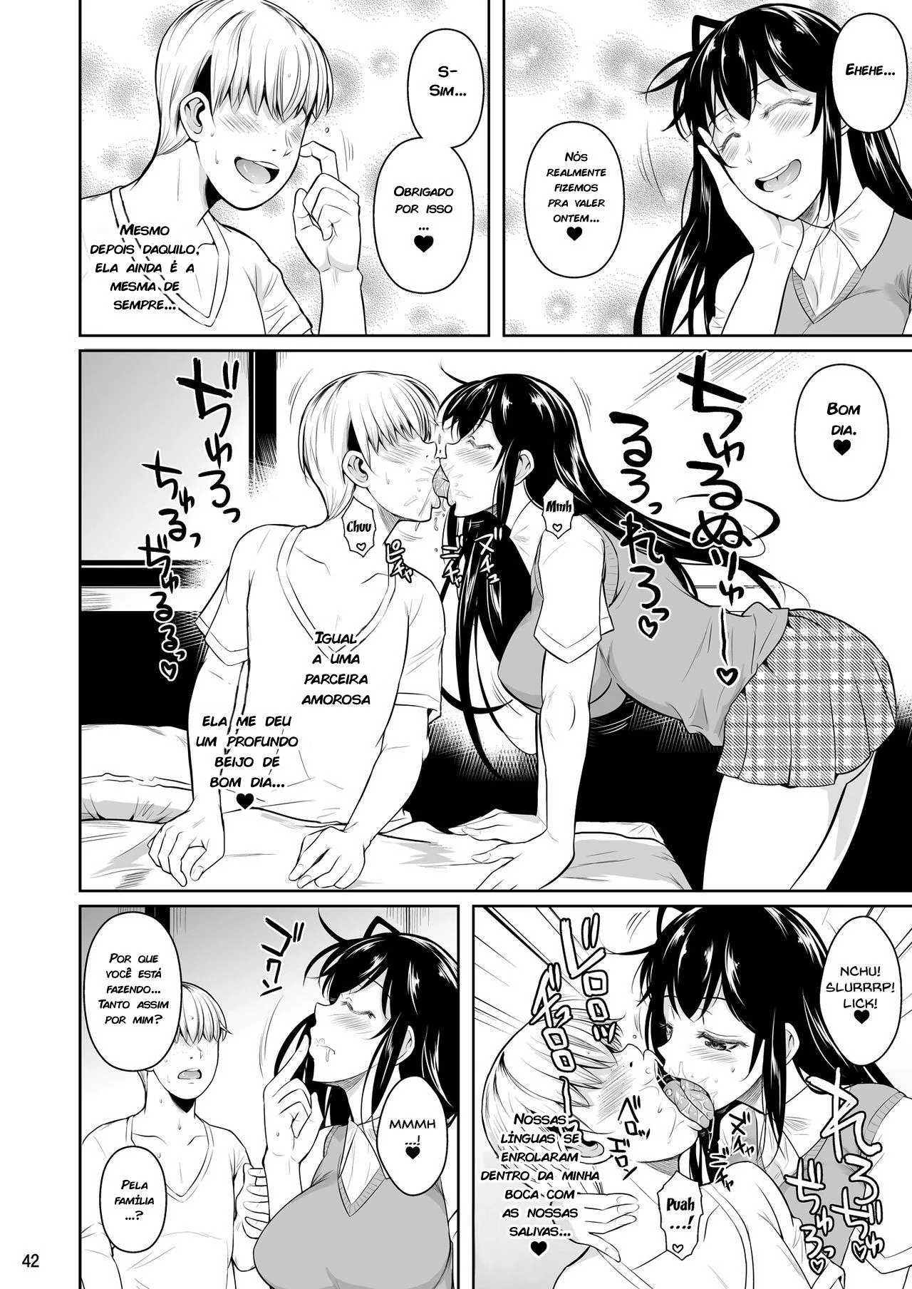 A Inocente Aina Descobre a Paixão de Ryoma por Buceta em HQ Brasileiro!