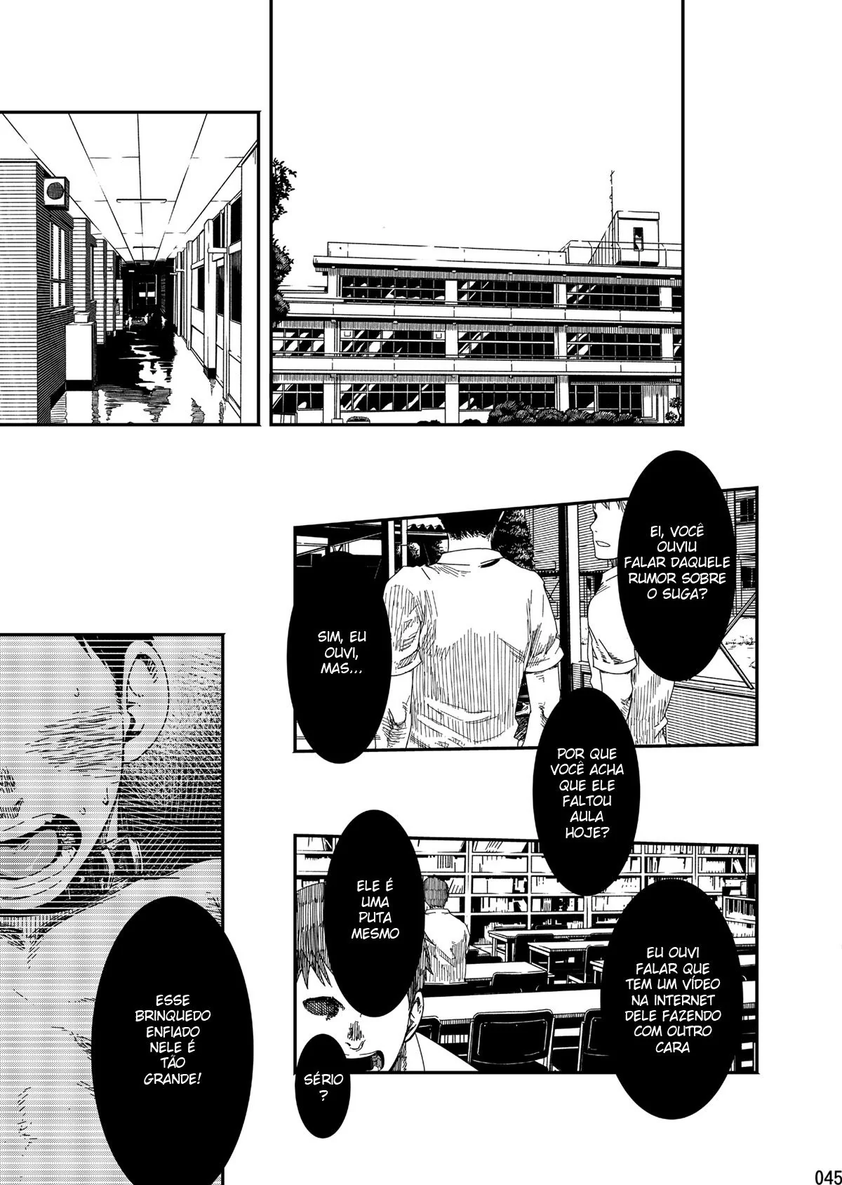 A tara escondida de Suga: sendo dominado por coroas safados em hentai gay” – em HQ Brasileiro