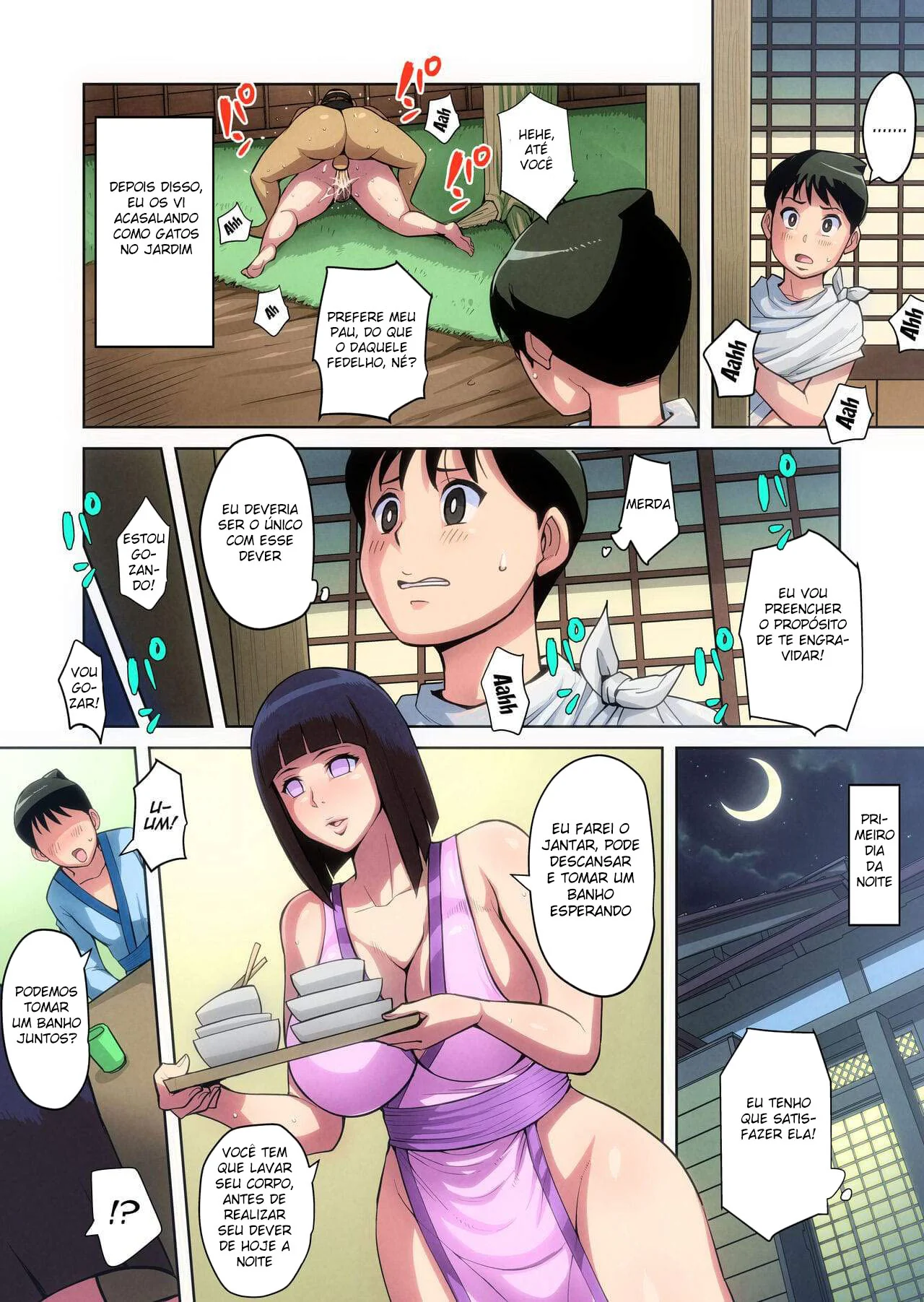 Hinata: A Última Esperança do Clã – Boruto Hentai HQ Brasileiro