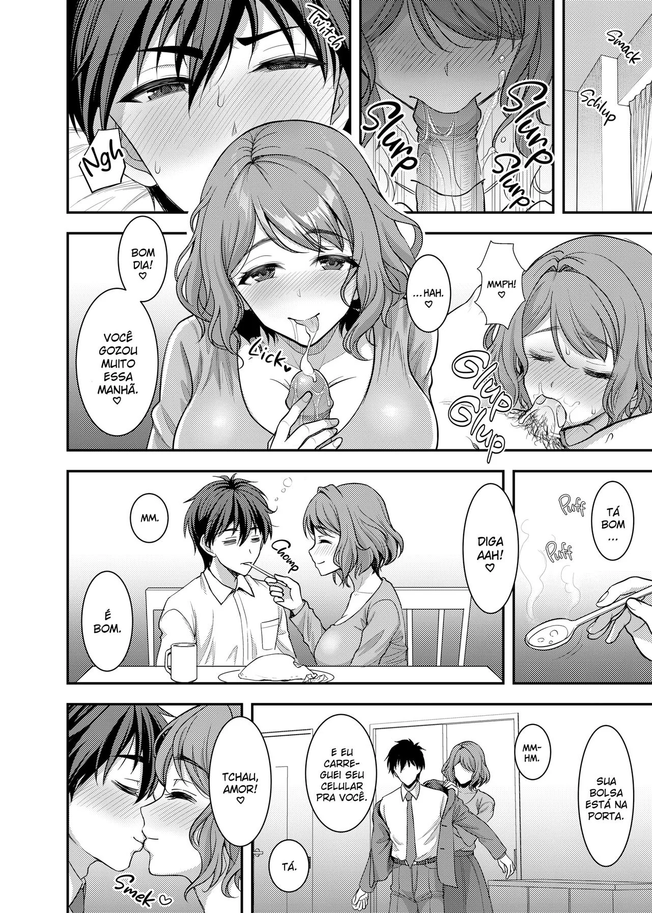 Sessão de Estudos Pervertidos Com Minha Irmã Mais Velha – Hentai HQ Brasileiro
