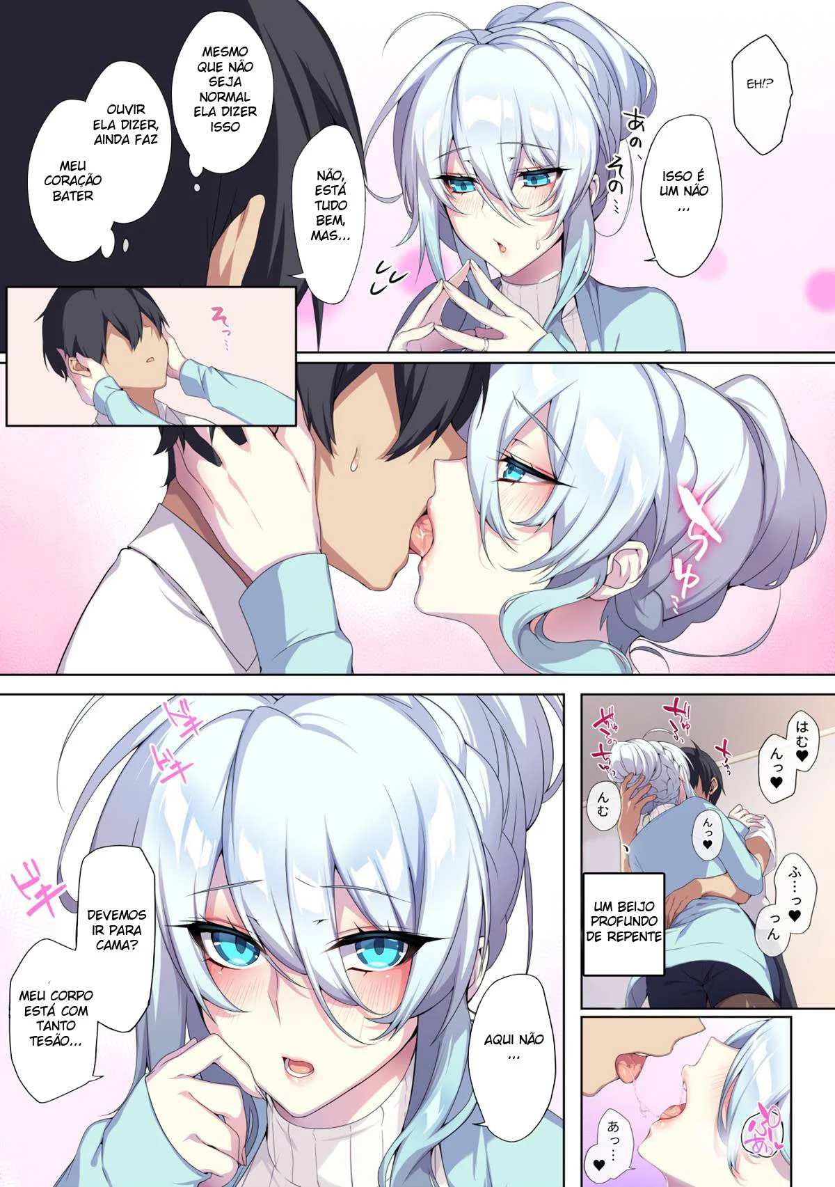 Nininho e suas Amigas Safadas dominando um Escravo bem Dotado – HQ de Hentai Brasileiro