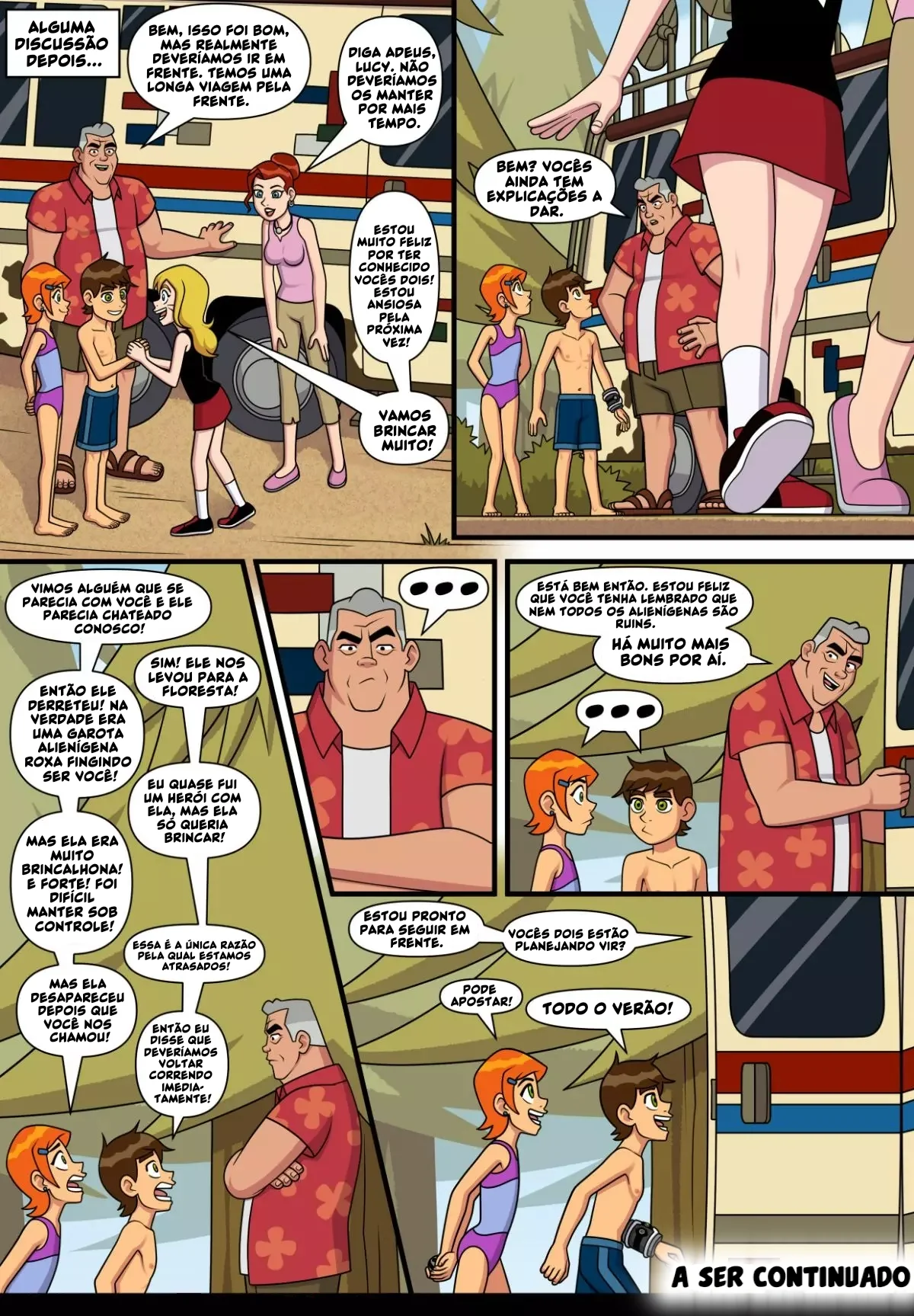 Ben 10: Férias Incestuosas com Gwen