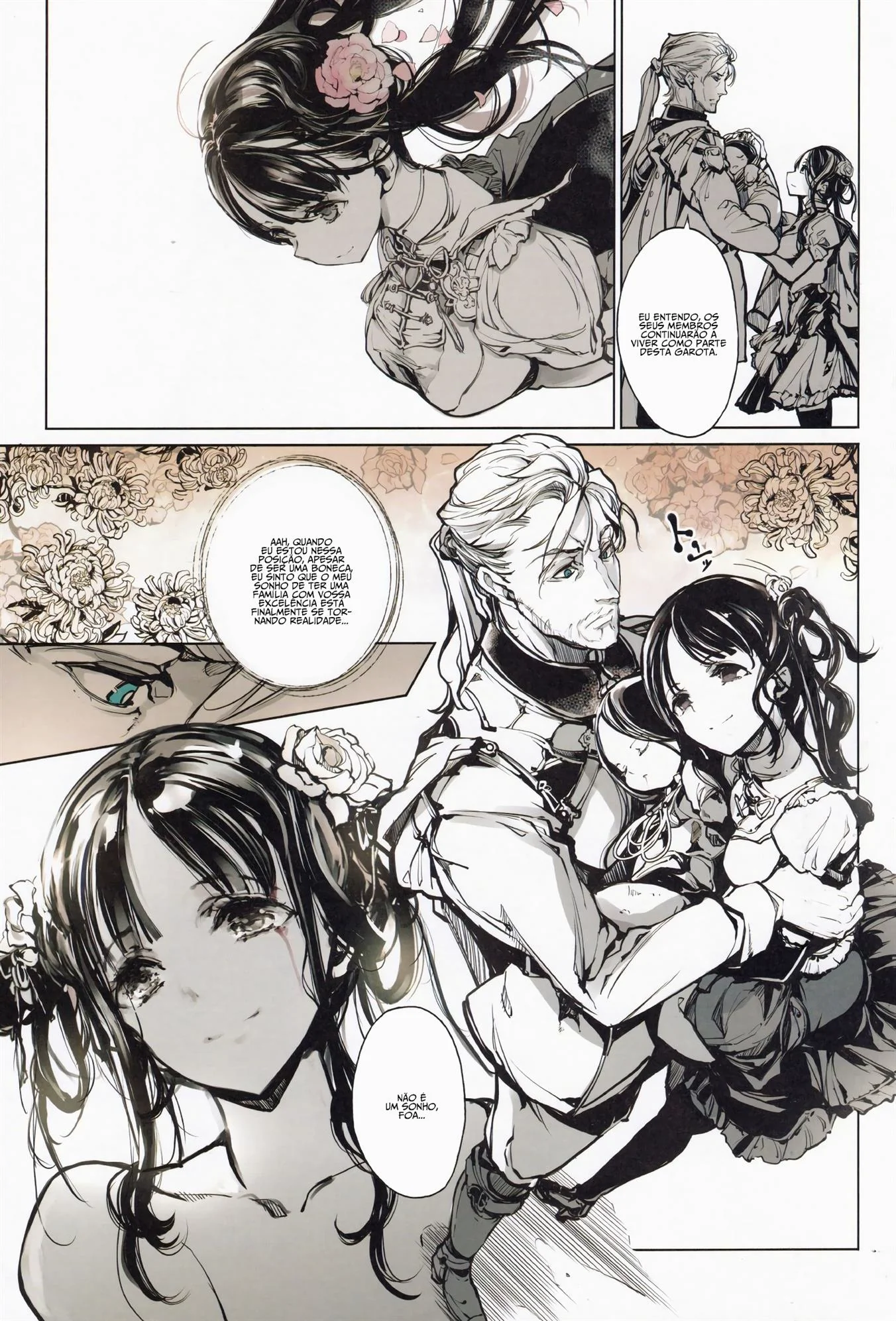 A Inocente Aina Descobre a Paixão de Ryoma por Buceta em HQ Brasileiro!