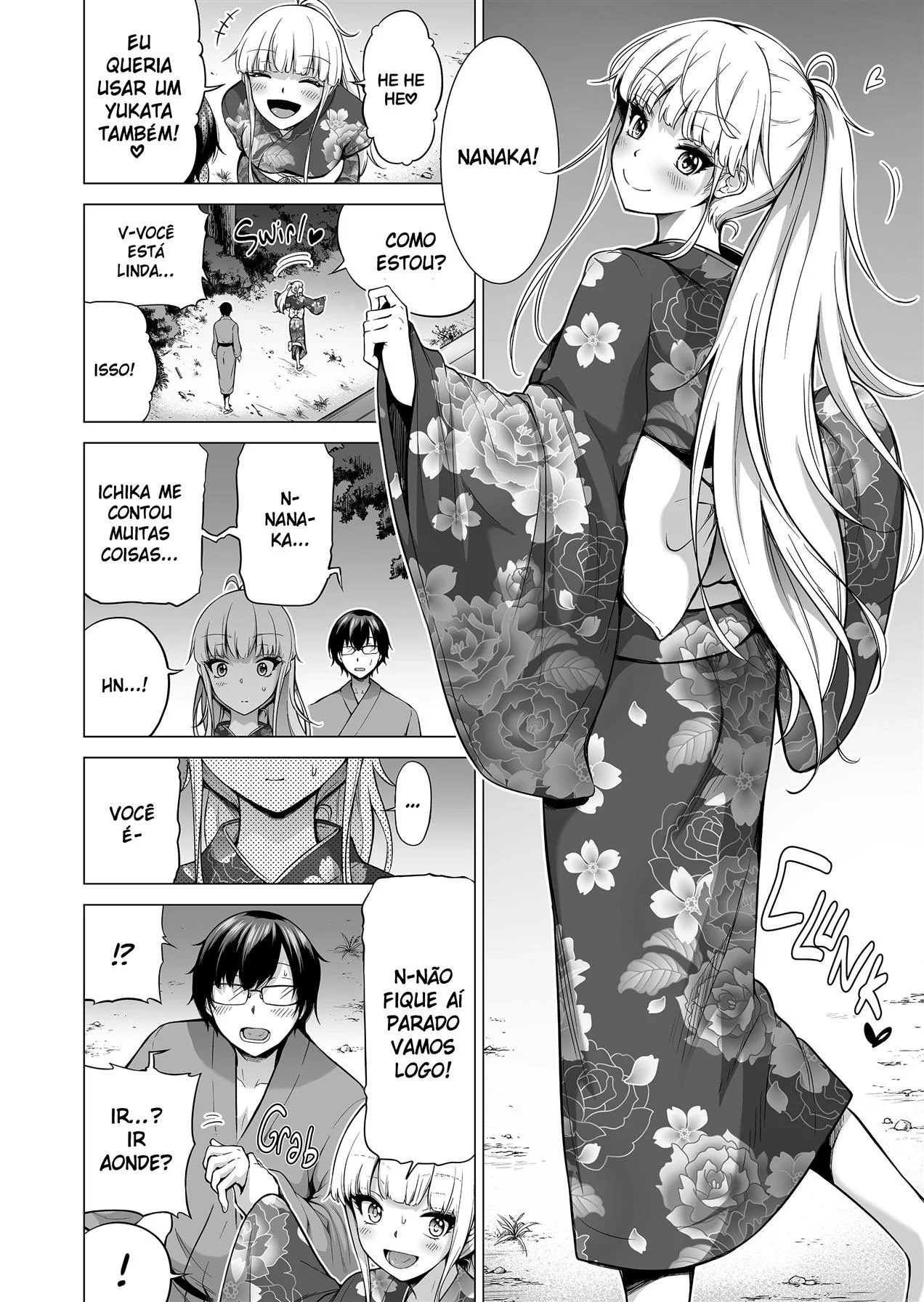 A Inocente Aina Descobre a Paixão de Ryoma por Buceta em HQ Brasileiro!