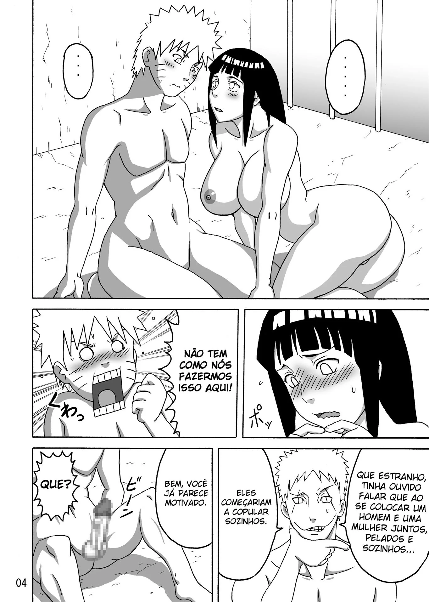 Hinata e Tsunade Peladas