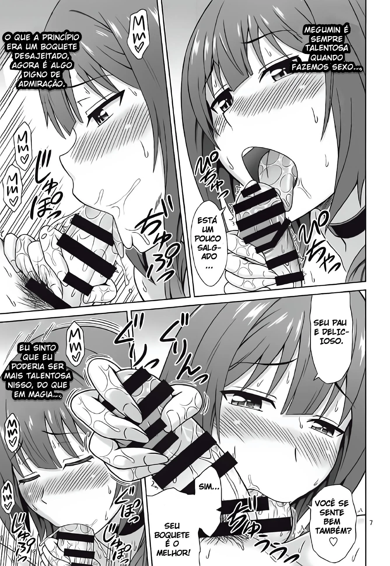 Colegial safada: A mãe piranha do Yuu em Hentai HQ Brasileiro