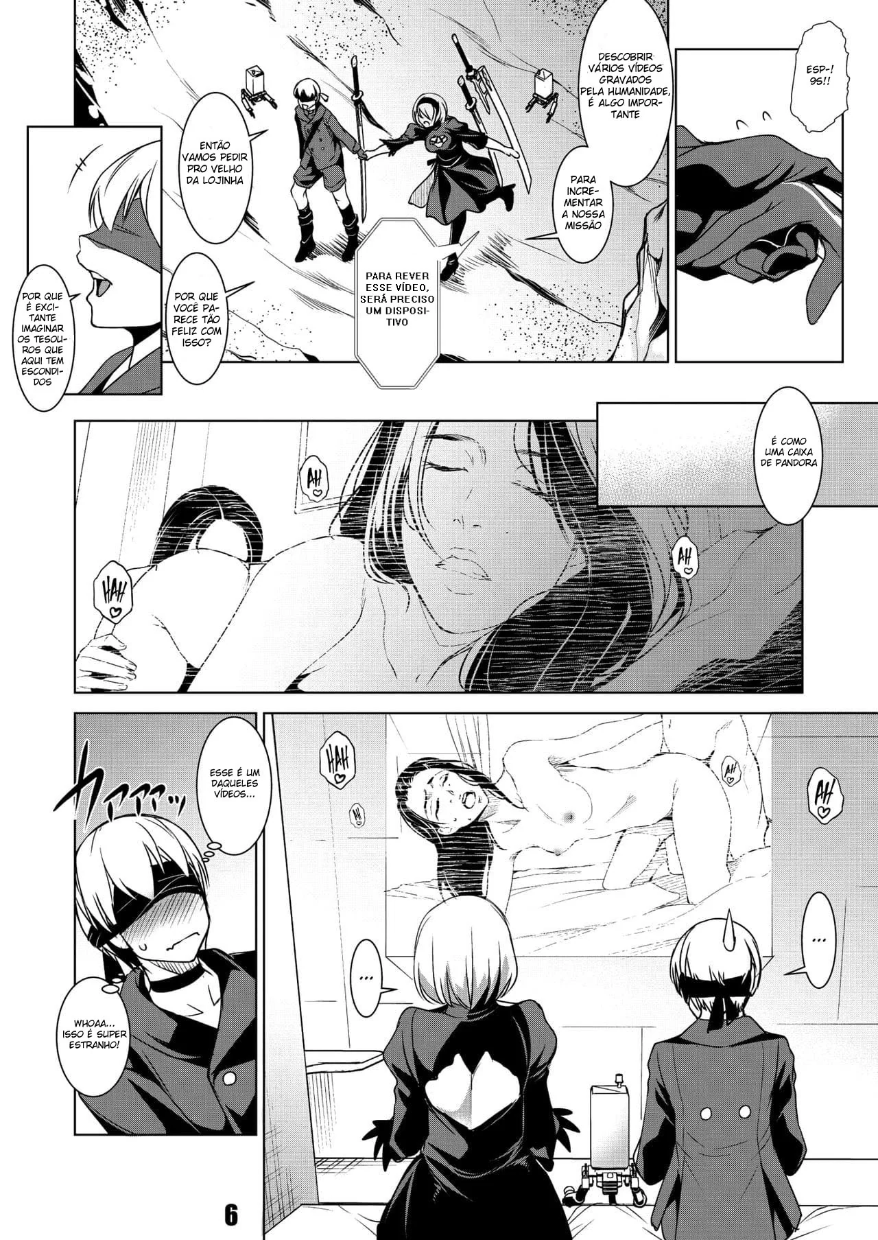 Mamãe Piranha se Rende à Piroca do Filho em Hentai Incesto em HQ Brasileiro