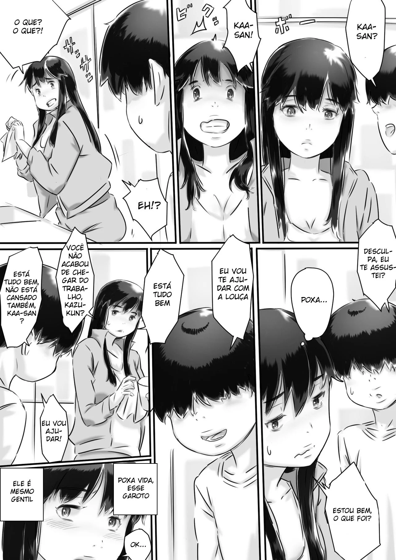 Fodendo a Mamãe Peituda: O Segredo Obsceno do Filho Safado em Manga HQ
