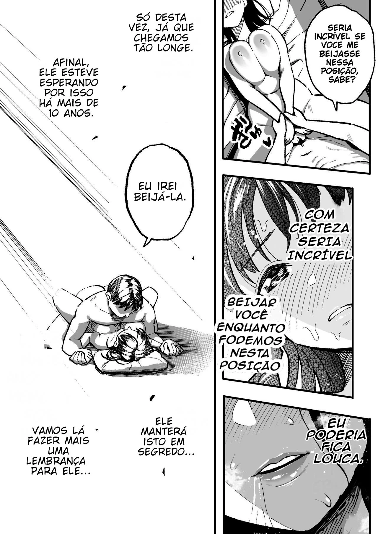 Sessão de Estudos Pervertidos Com Minha Irmã Mais Velha – Hentai HQ Brasileiro