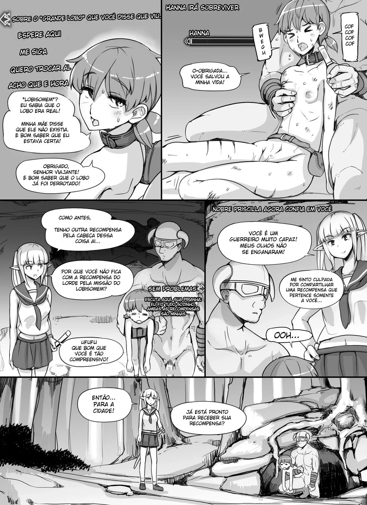 Linda se entrega à pica e ao tesão em Hentai HQ