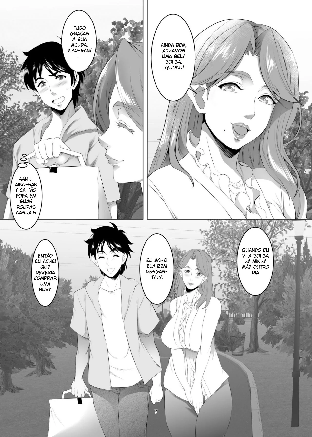 Mako Fode a Mãe do Colega em Hentai HQ Brasileiro