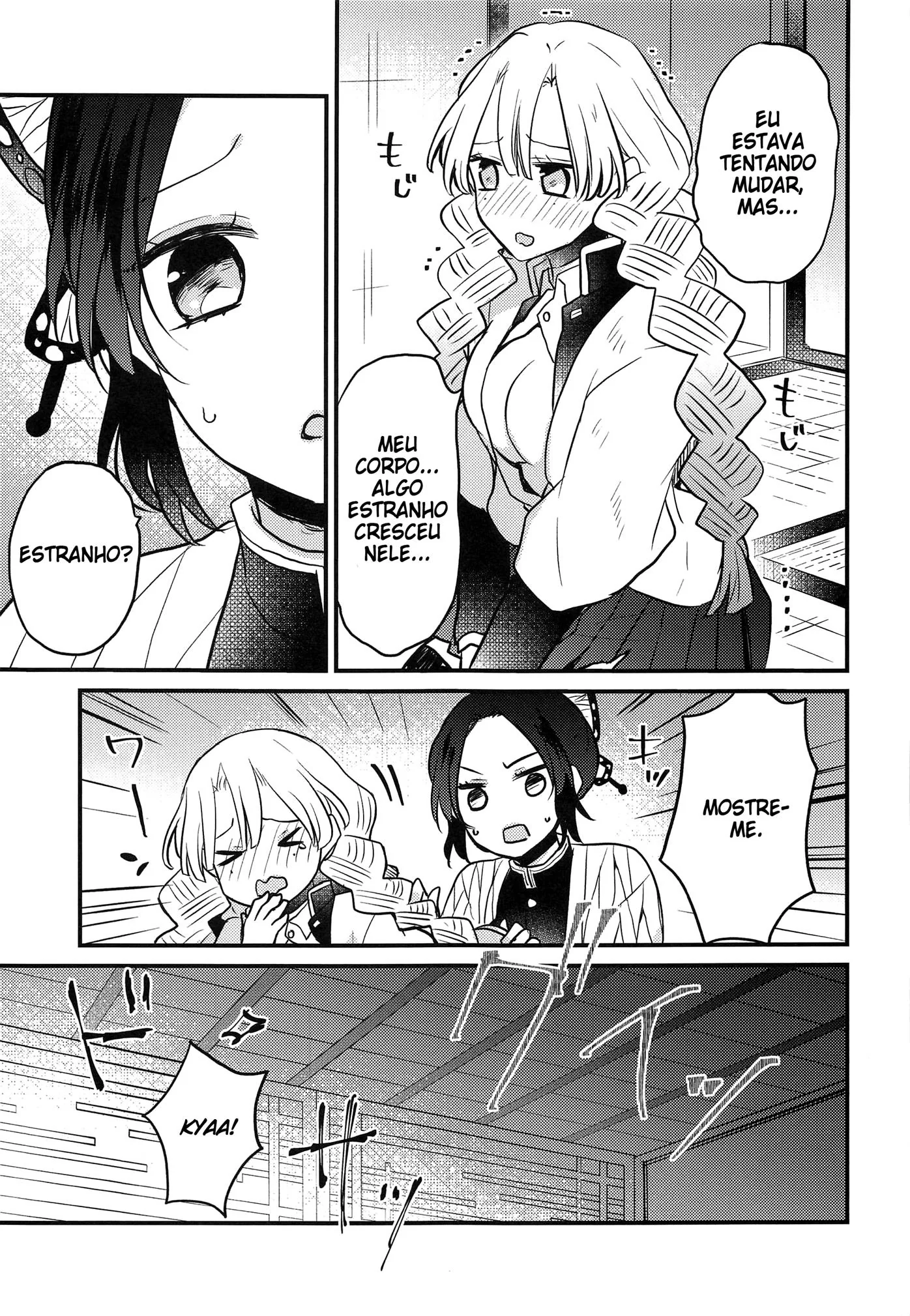 Amizade Colorida: Kimura e Nishi em Hentai Yaoi Em HQ Brasileiro