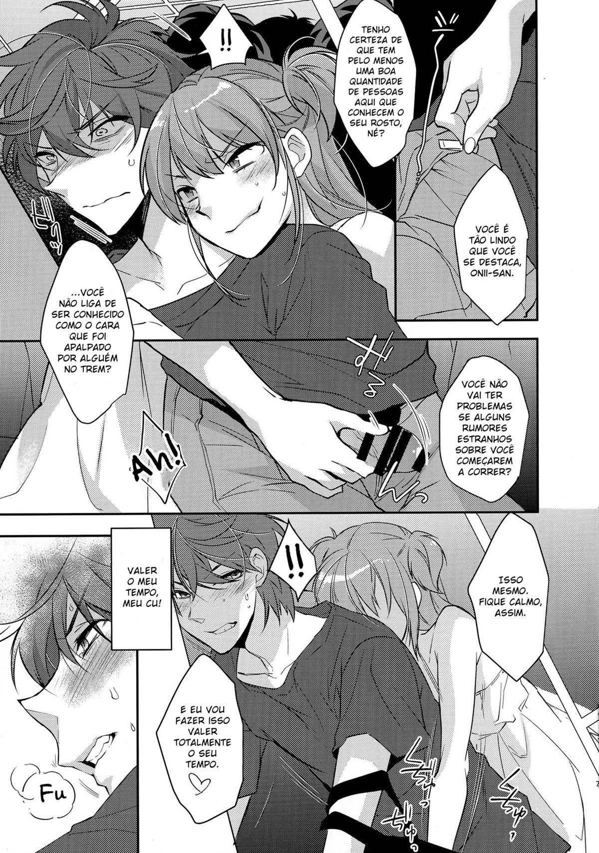 Surpresas Sexuais no Vagão – Ataques e Trap em Hentai HQ