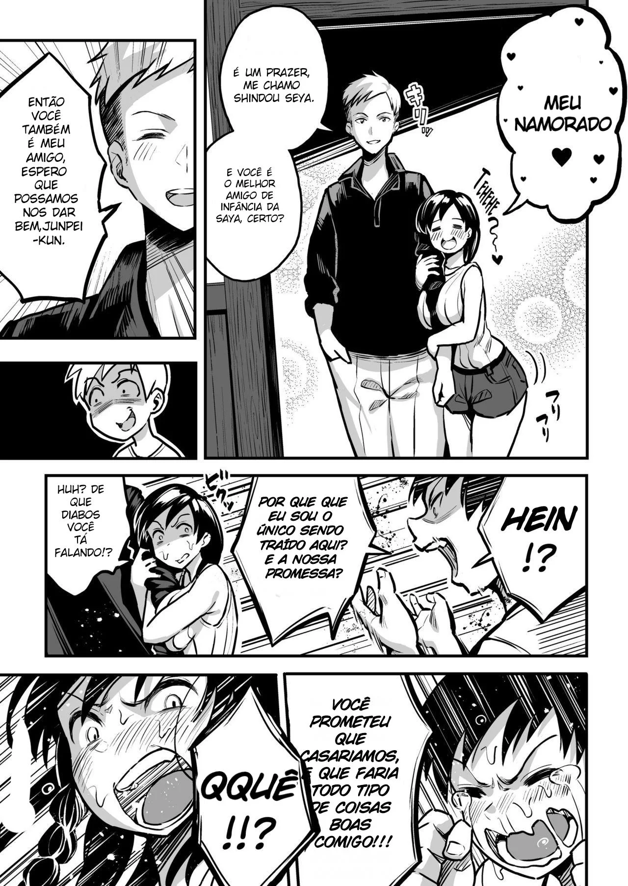 Sonico, a Piranha dos Fetishes do Namorado em HQ Brasileiro