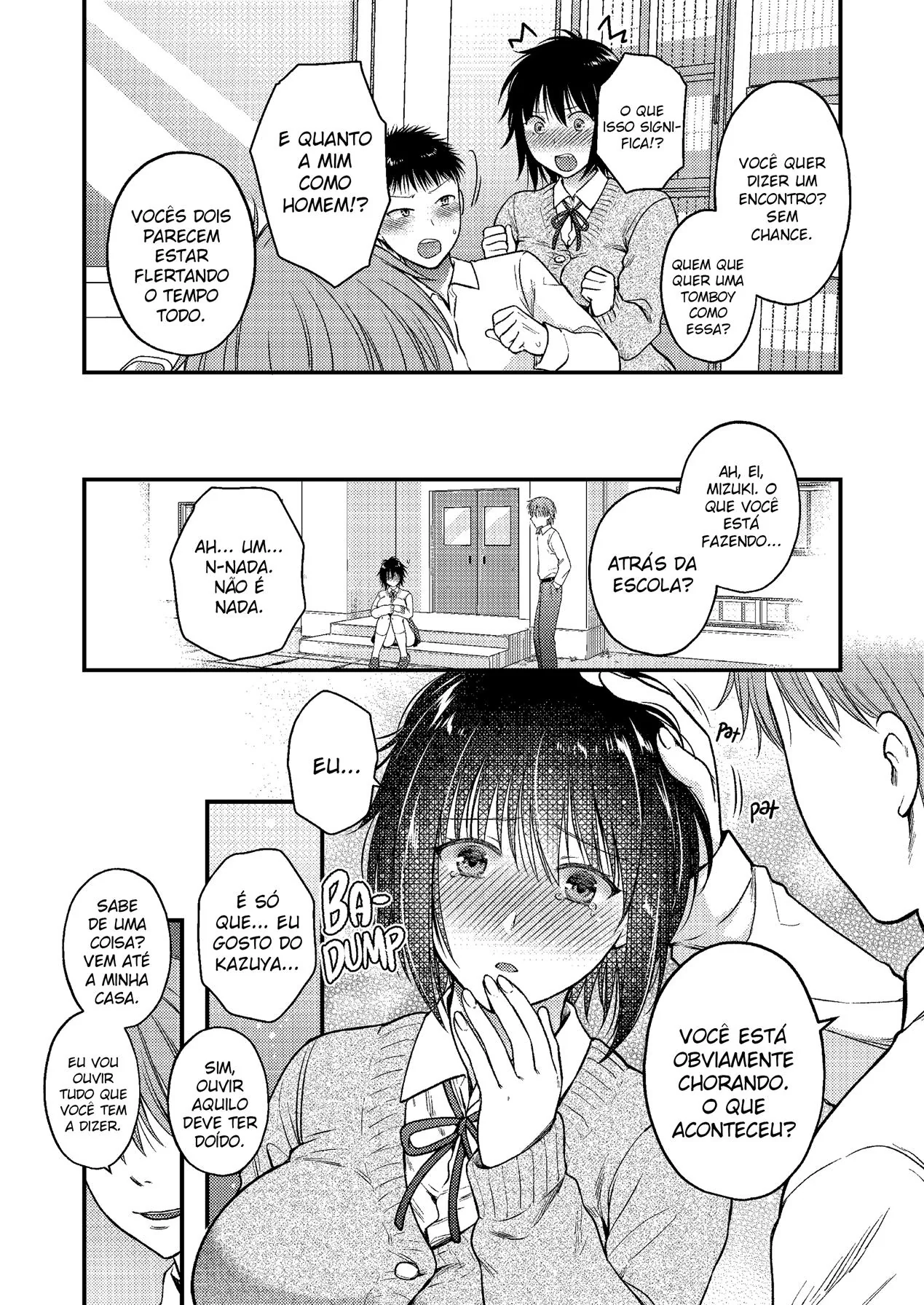 Mizuki Sentada na Rola do Outro – Amigo Corno
