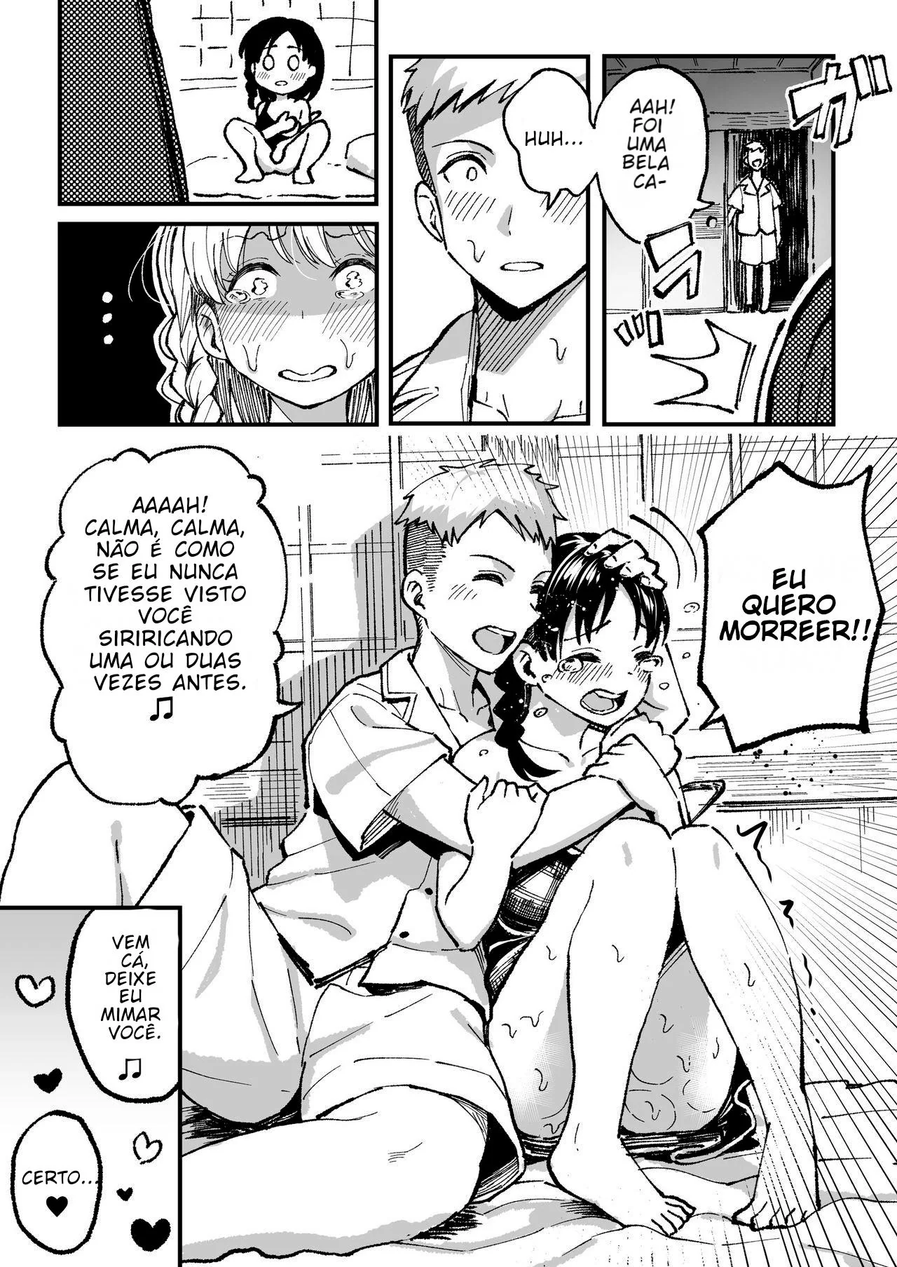 Novinha Transformada em Vaquinha Dando para Touro Gigante em Hentai HQ Brasileiro