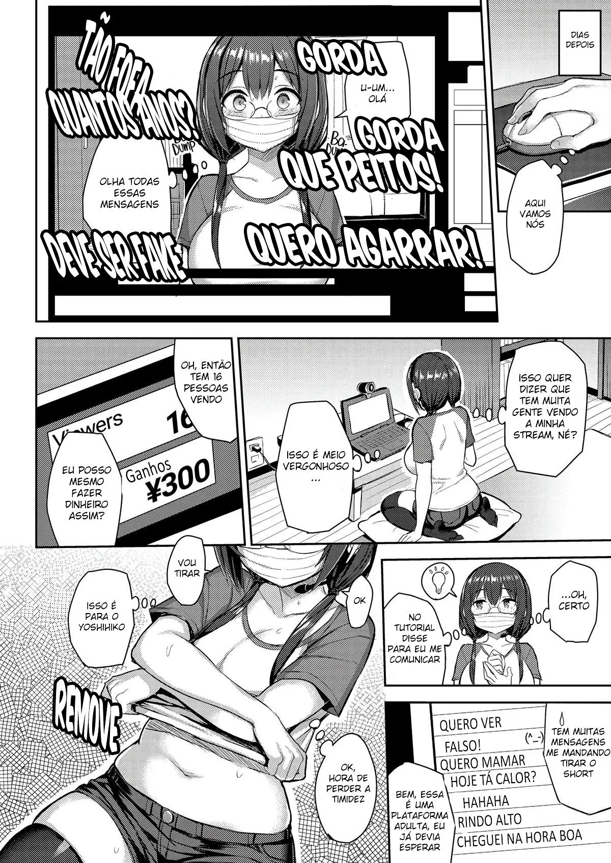 Irmã peituda salva irmão endividado com sua buceta gostosa em Pornô Hentai