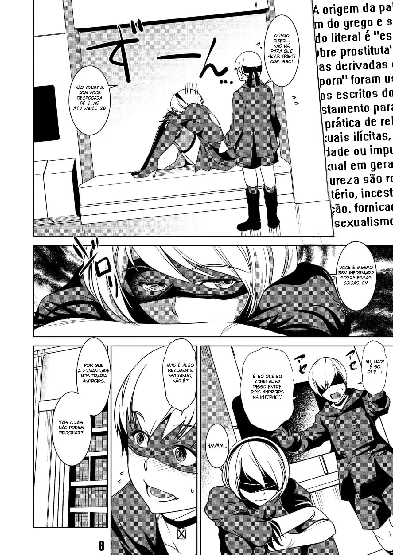 Comendo a mãe do melhor amigo – Uma história de sacanagem entre vizinhos” em hentai HQ