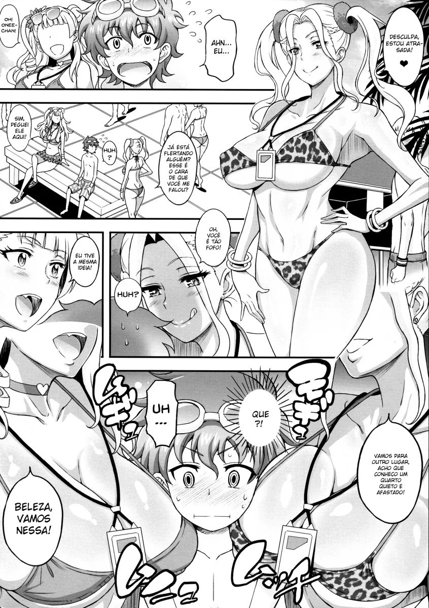 Galko e sua Irmã Procurando um Virgem para Foder no Clube