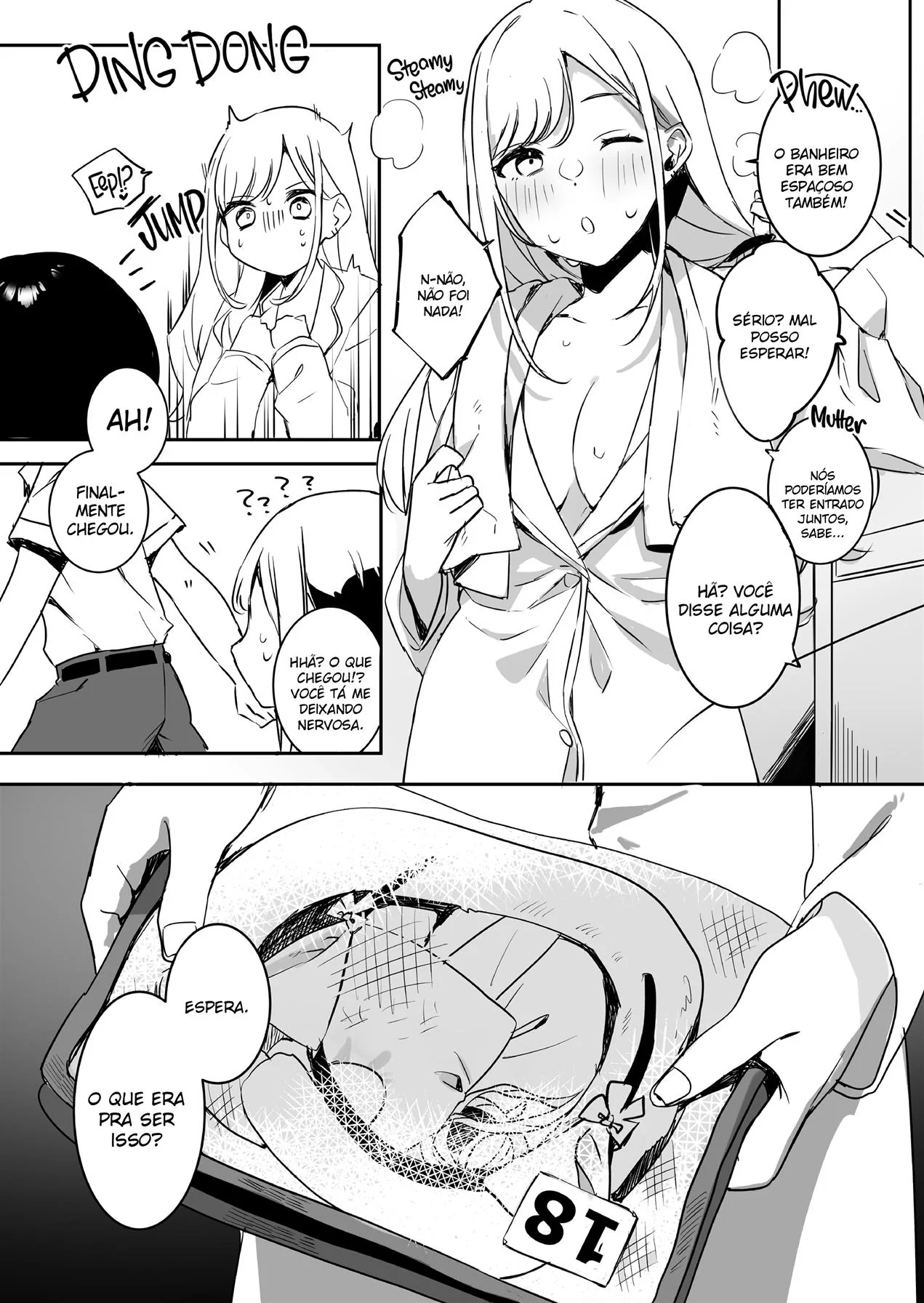 A Conquista da Buceta da Tímida Yamaoka-chan – Hentai HQ Brasileiro