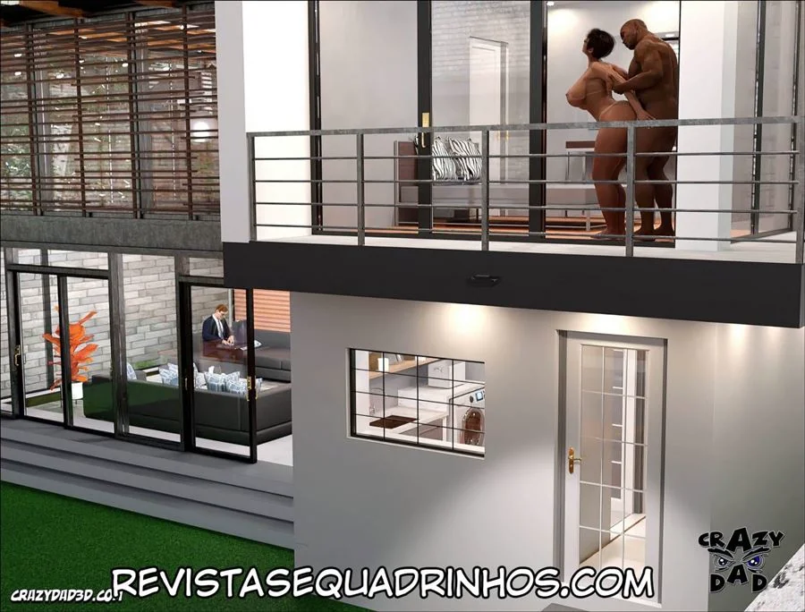 Nininho e suas Amigas Safadas dominando um Escravo bem Dotado – HQ de Hentai Brasileiro