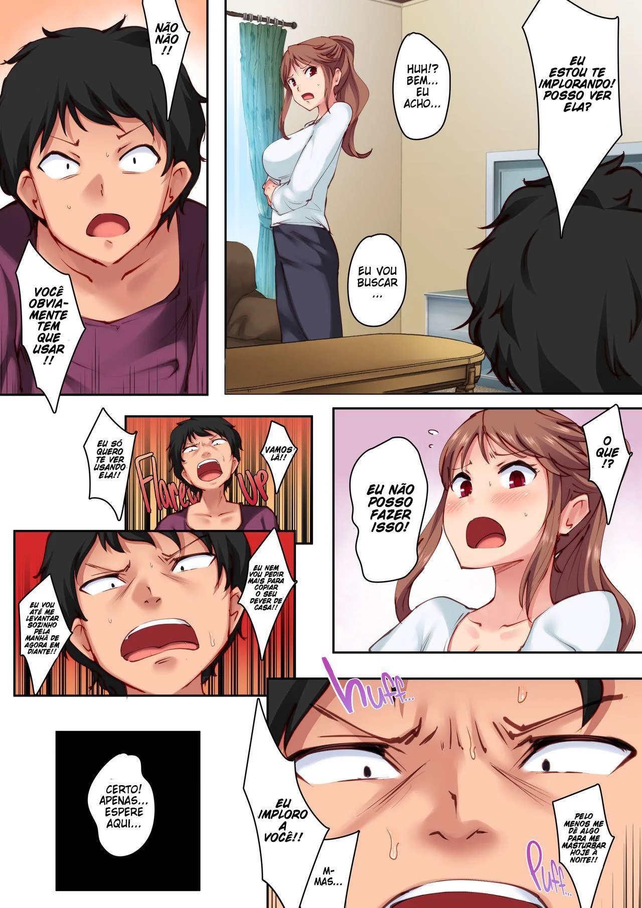 Amizade Colorida – Primeira Vez Quente e Selvagem em Hentai HQ Brasileiro