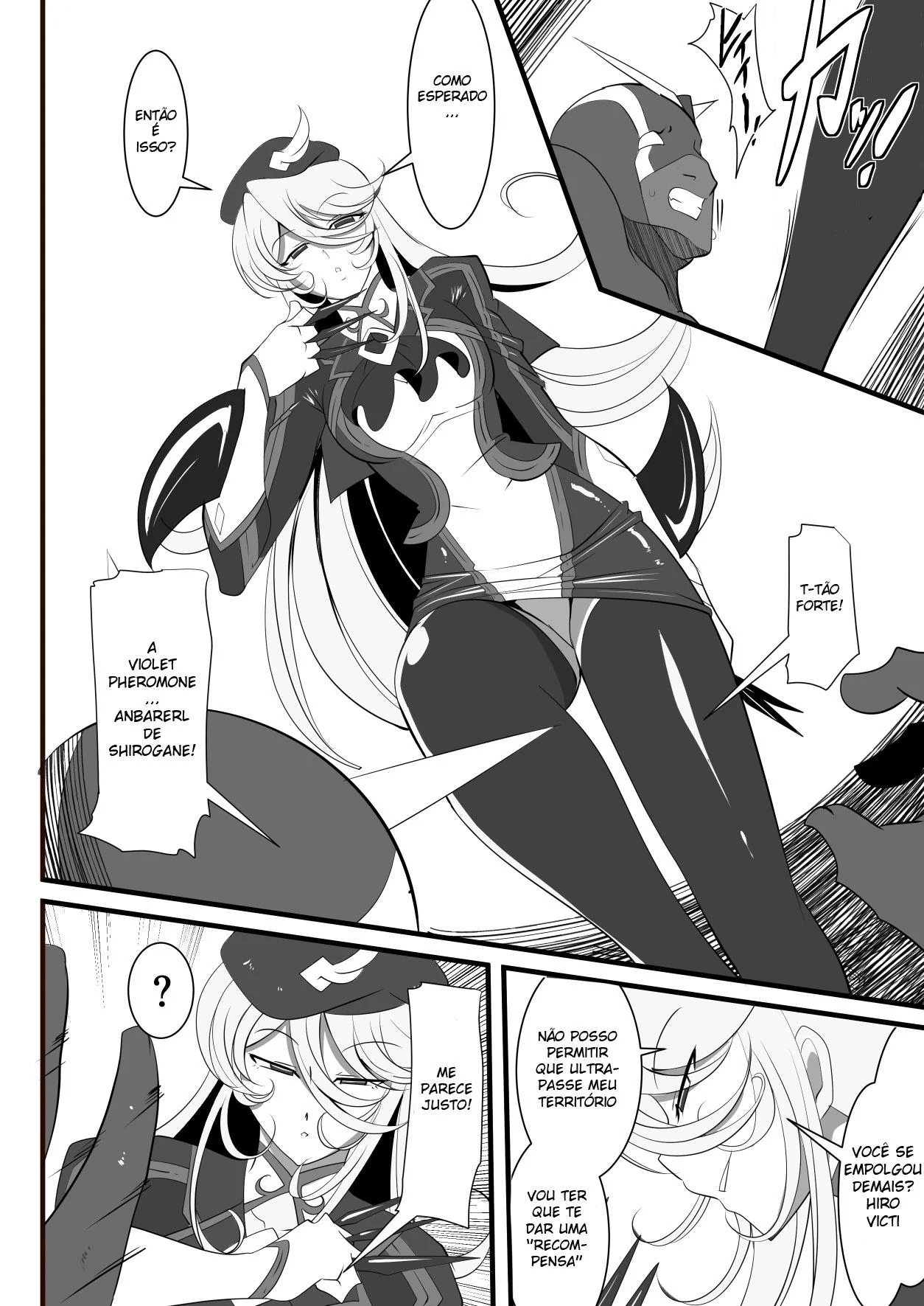 Anbarerl Executora Superior: Dando a Buceta para Caras Maduros em Hentai HQ
